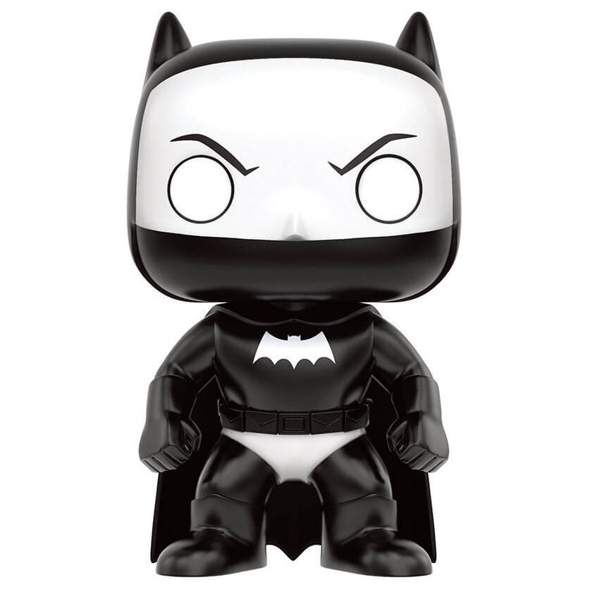 DC Heroes Negative Batman LE Pop! Vinyl Figure Merchandise Zavvi
