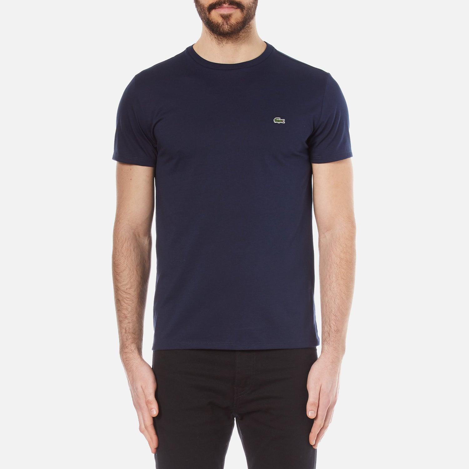 Lacoste Men's Classic T-Shirt - Navy Blue - 3/S