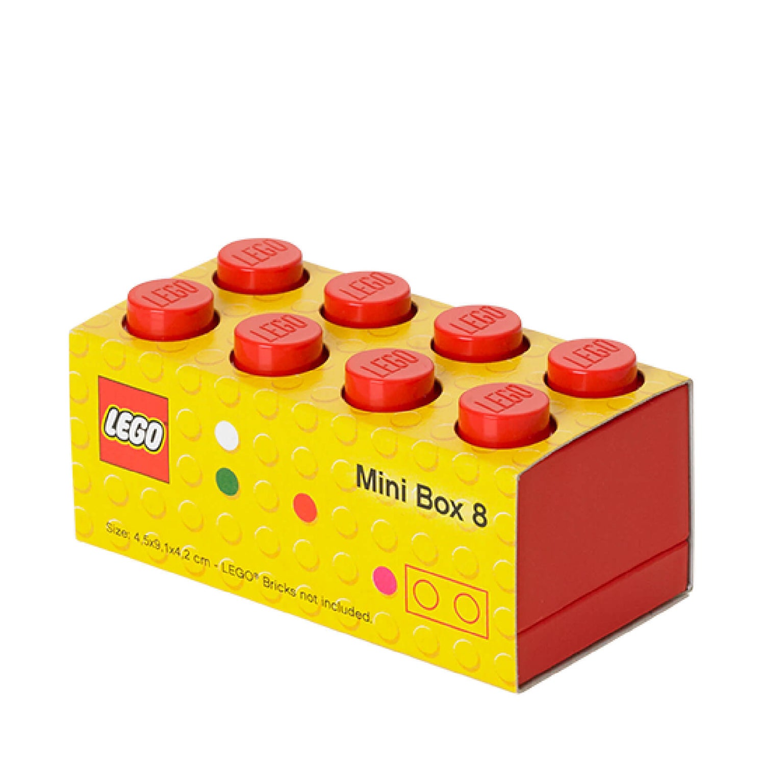LEGO Mini Box 8 - Bright Red
