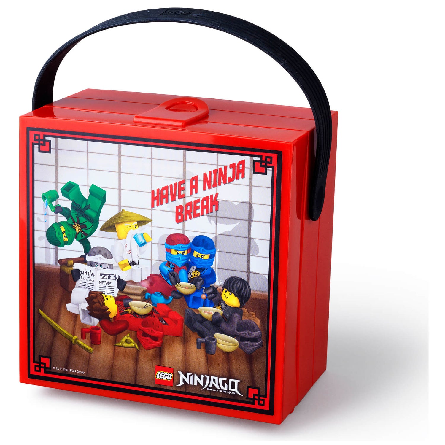 LEGO Lunch Box with Handle - LEGO Ninjago Toys - Zavvi US