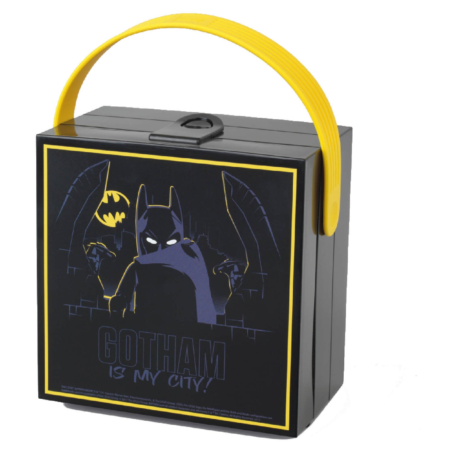 LEGO Batman Lunch Box with Handle Black Toys Zavvi US
