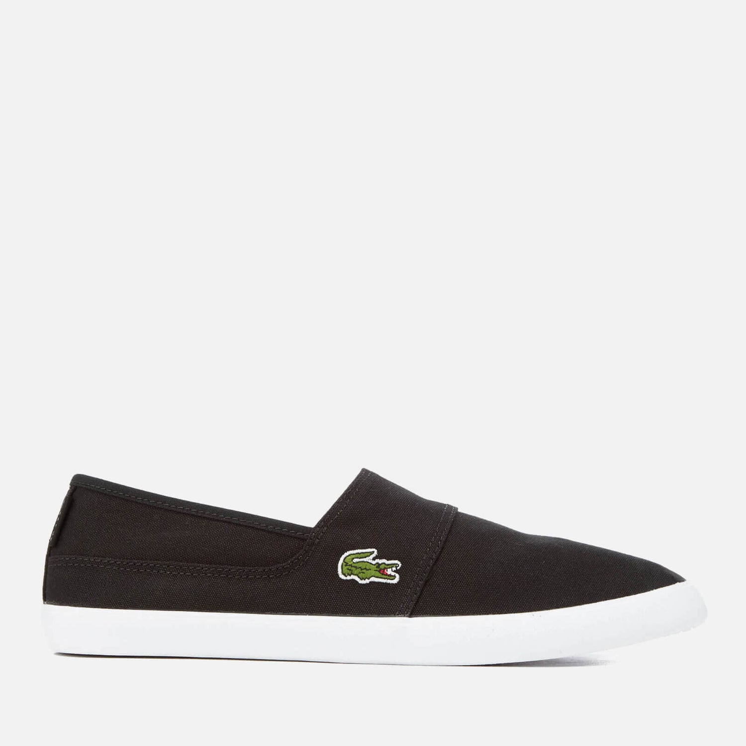 Lacoste Men s Marice Canvas Slip On Pumps Black TheHut