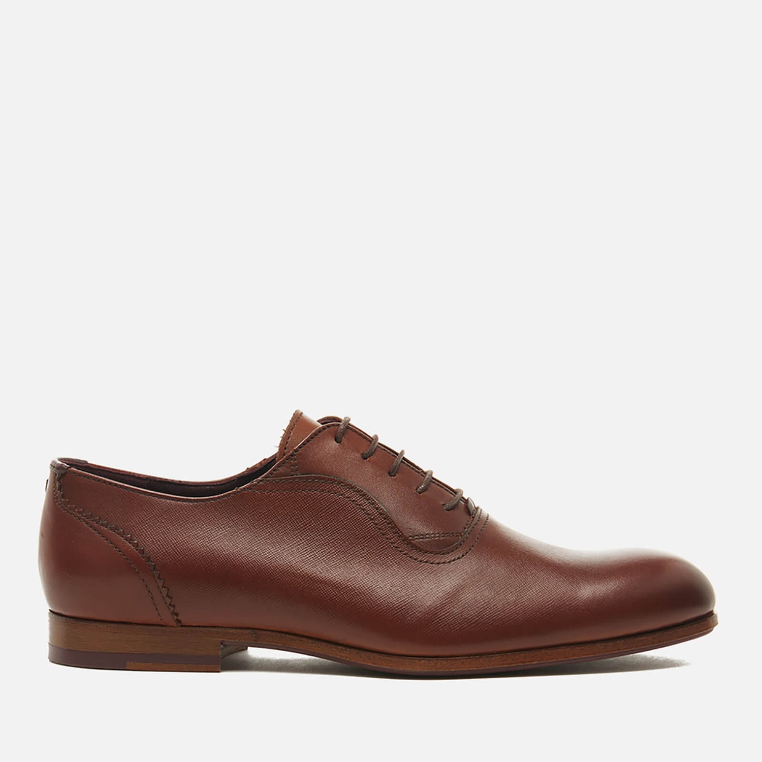 Ted Baker Men's Haiigh Leather Slimline Oxford Shoes - Tan | FREE UK ...