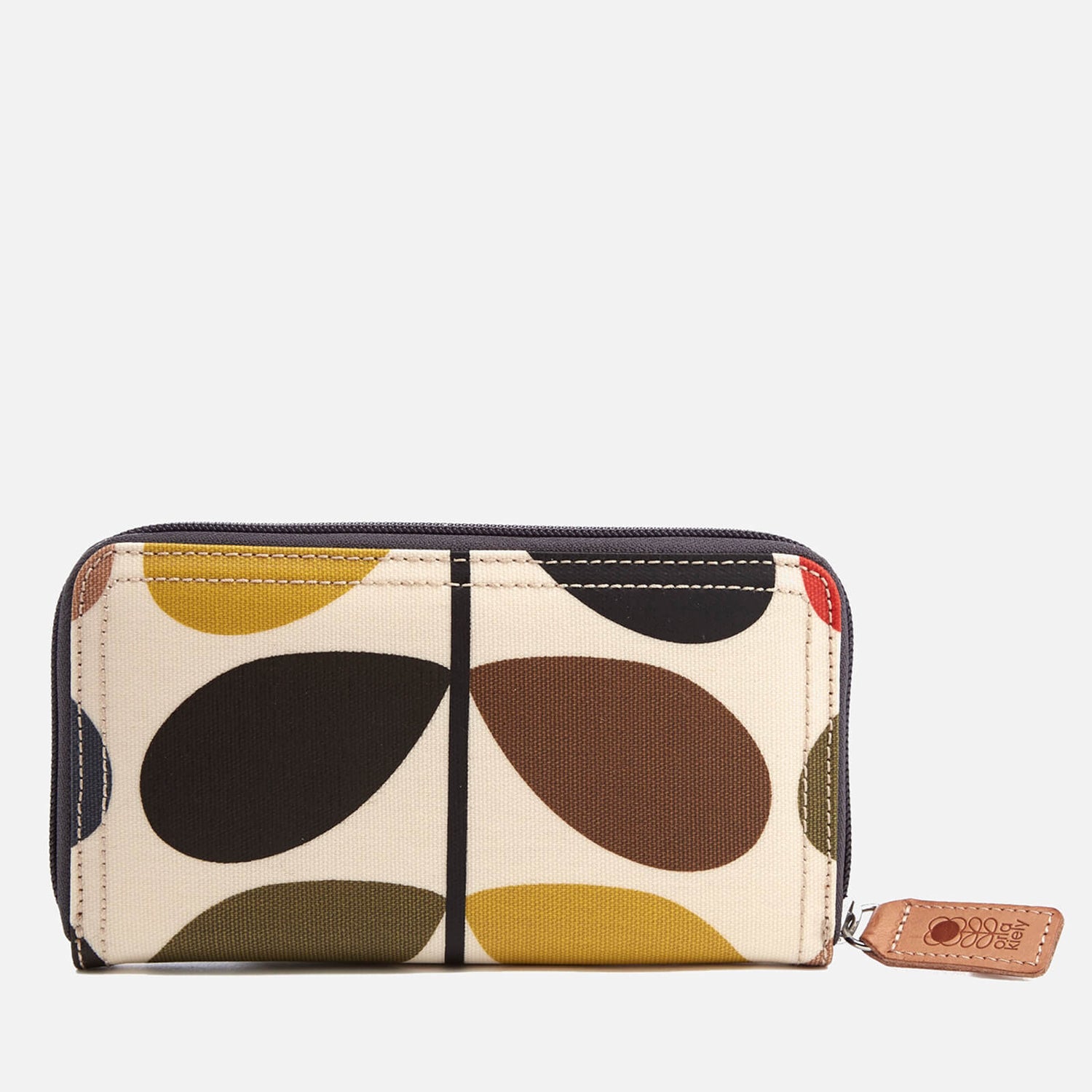 orla kiely big zip wallet