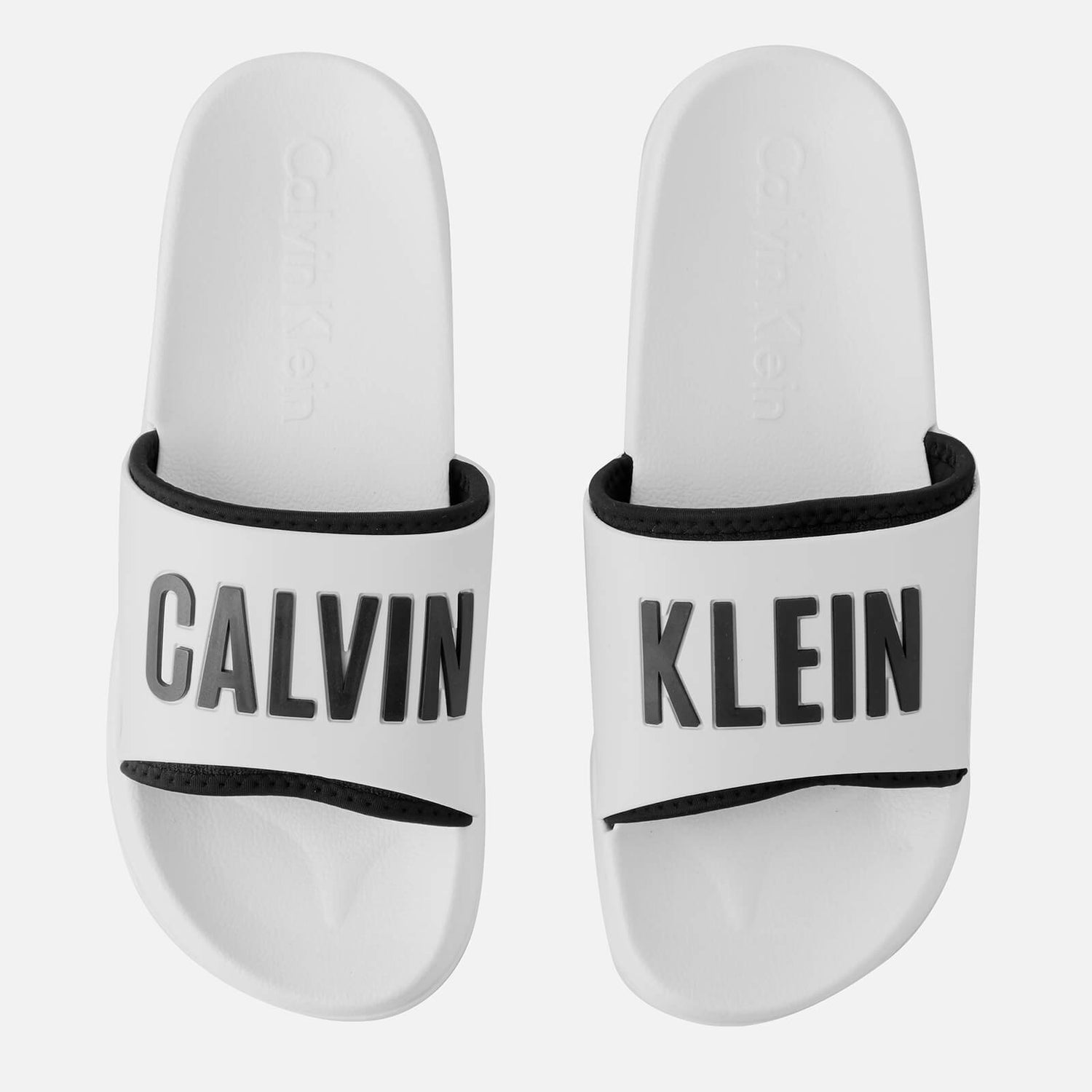 Calvin Klein Pool Slide Sandals - White | TheHut.com