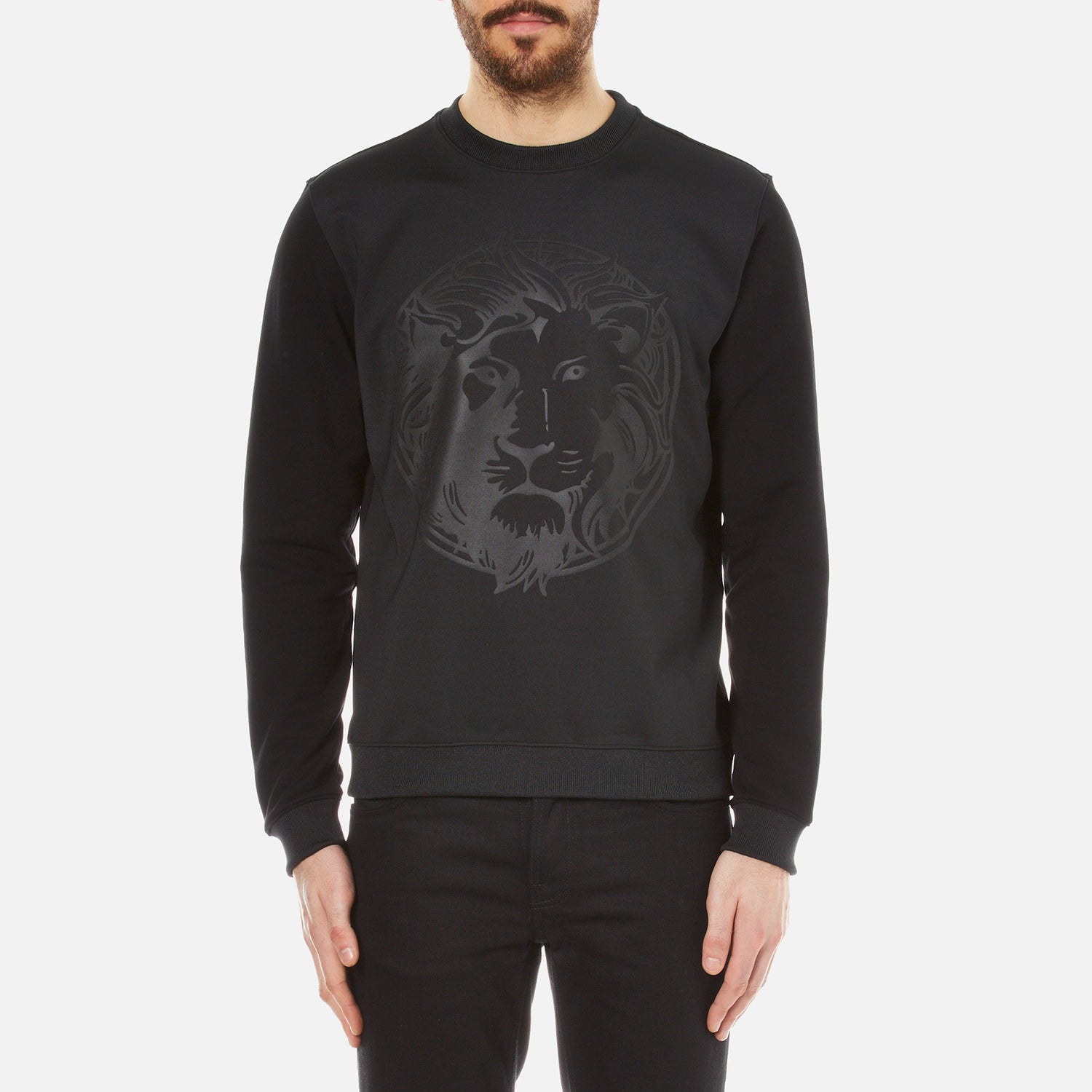 black versace jumper