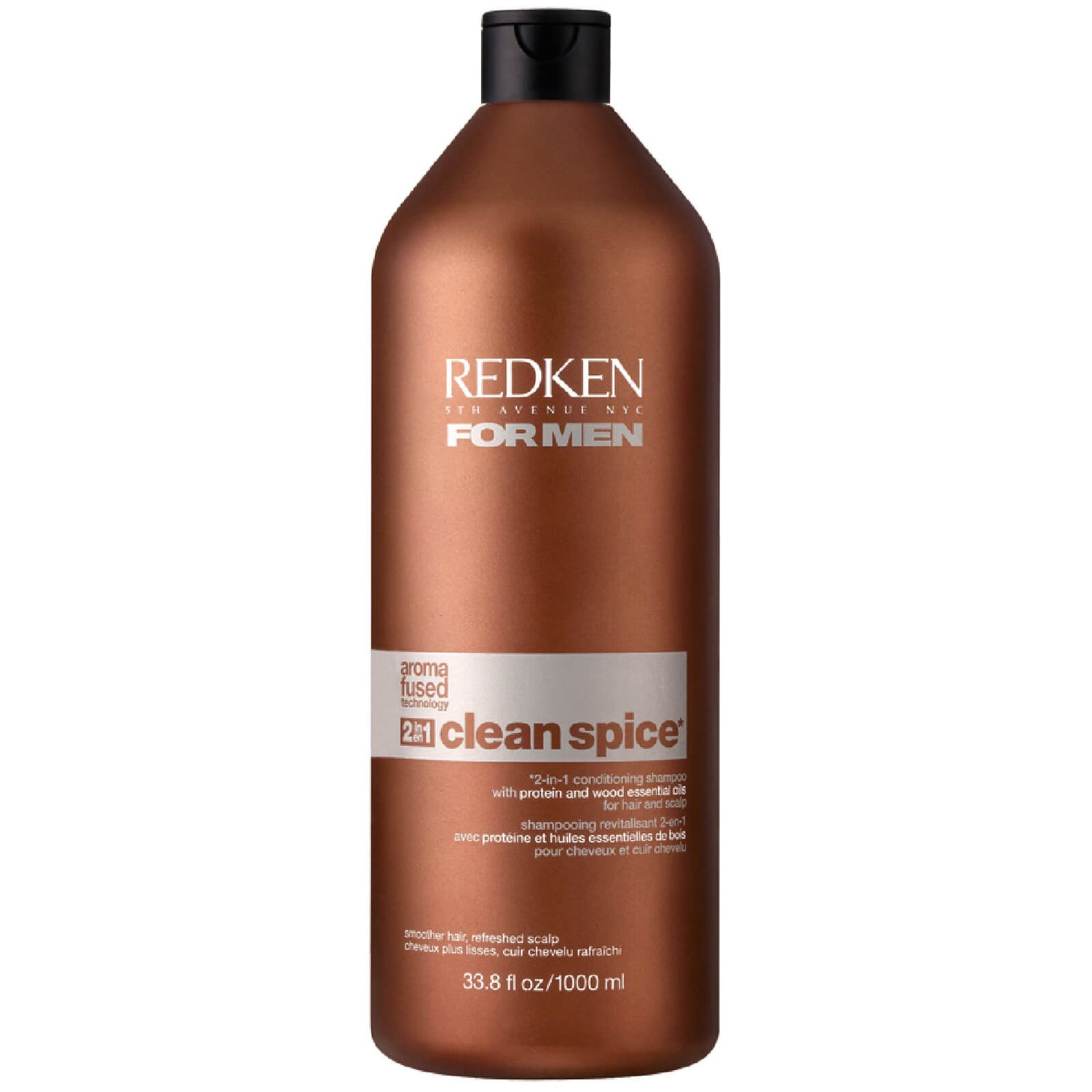 Redken for Men Clean Spice 2 in 1 Shampoo and Conditioner 33.8oz