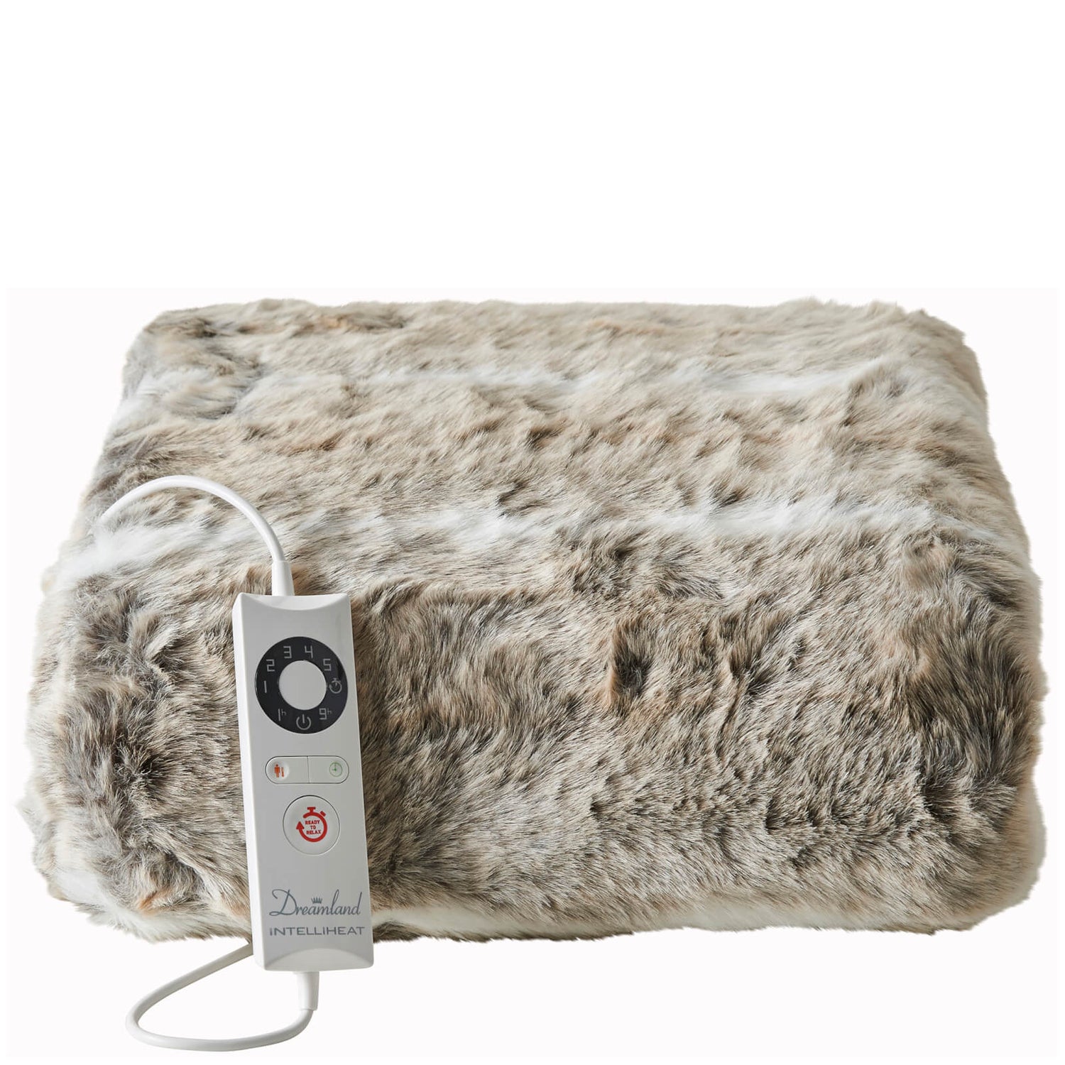 Relaxwell by dreamland intelliheat hotsell faux fur heated throw