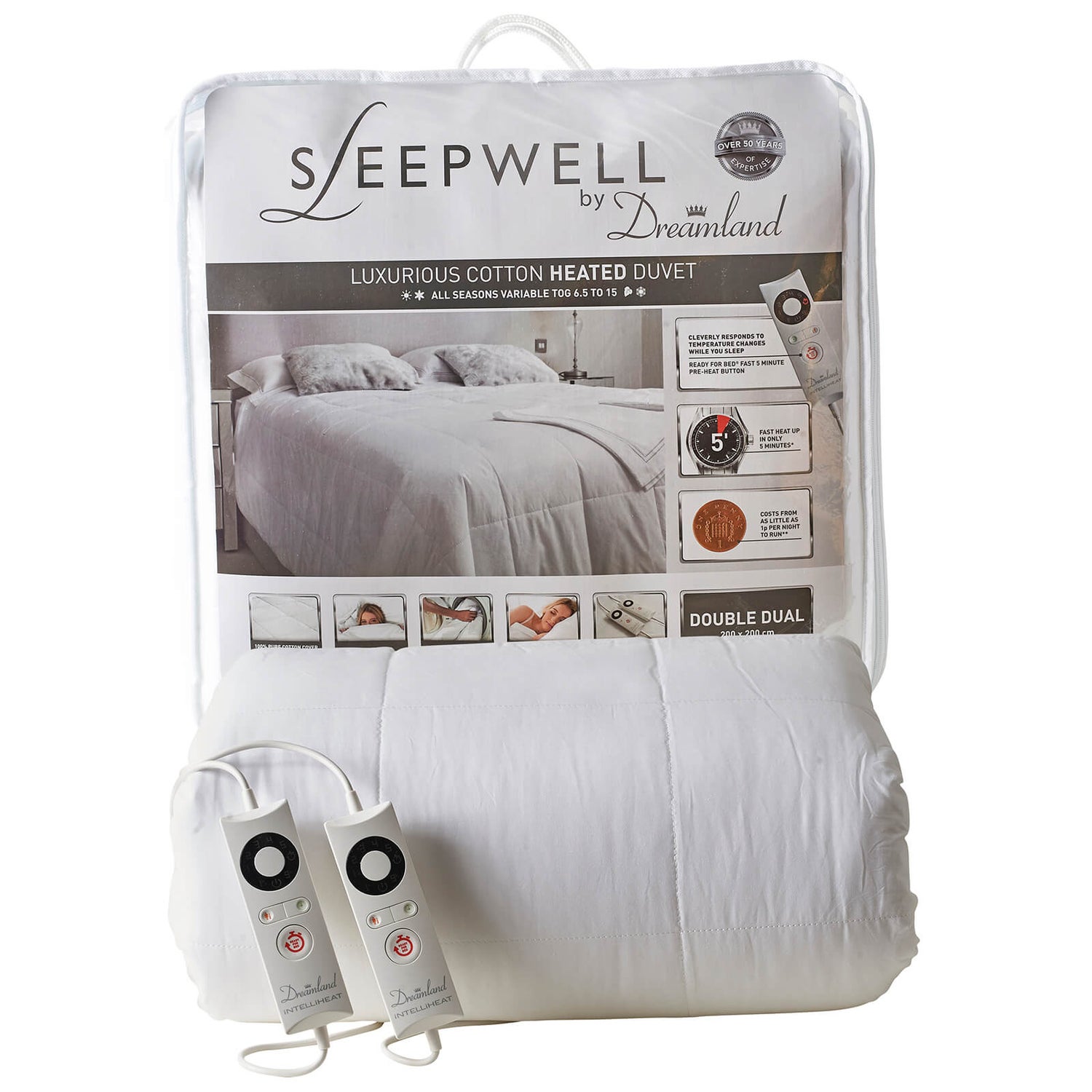 Dreamland electric hotsell duvet