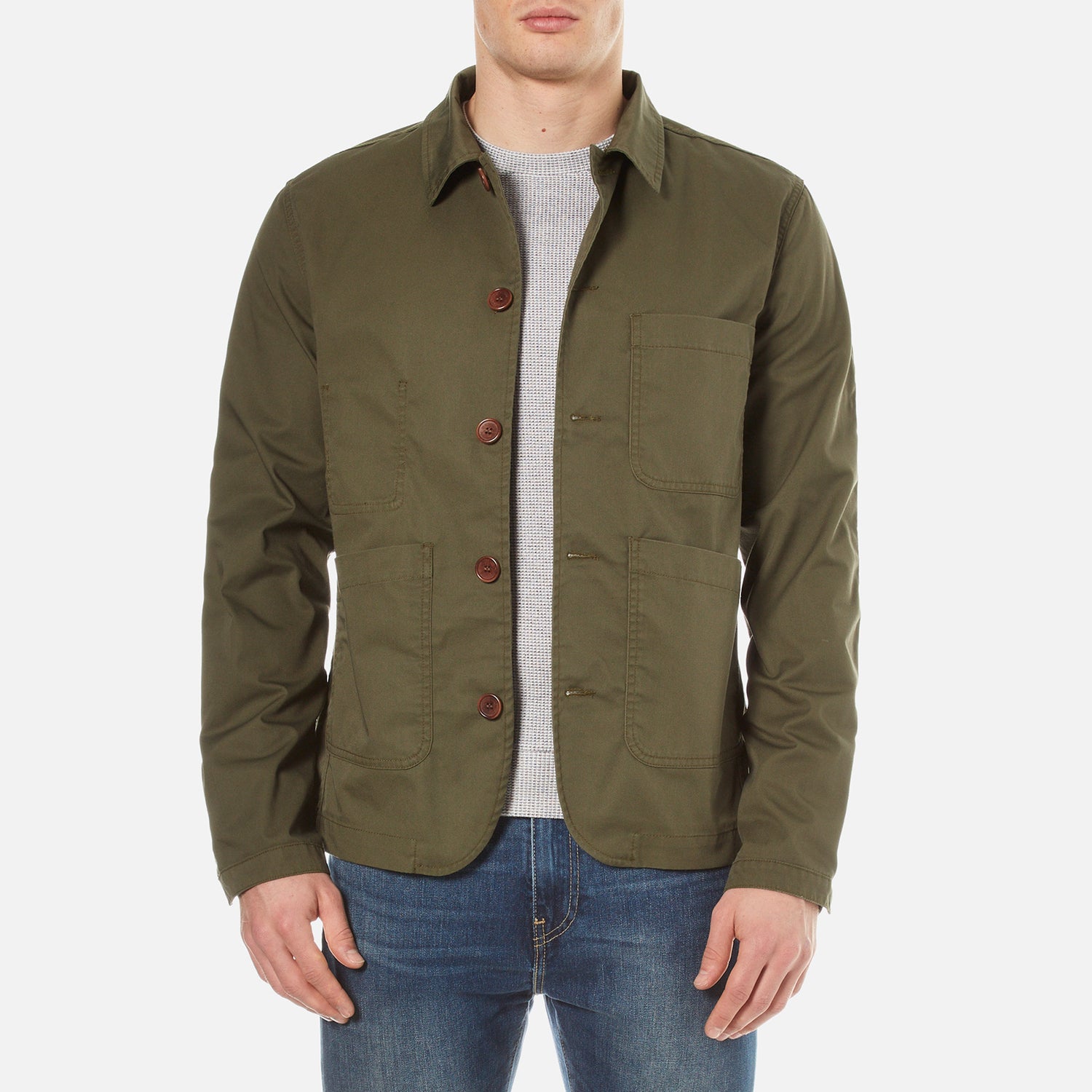 Selected homme worker jacket best sale