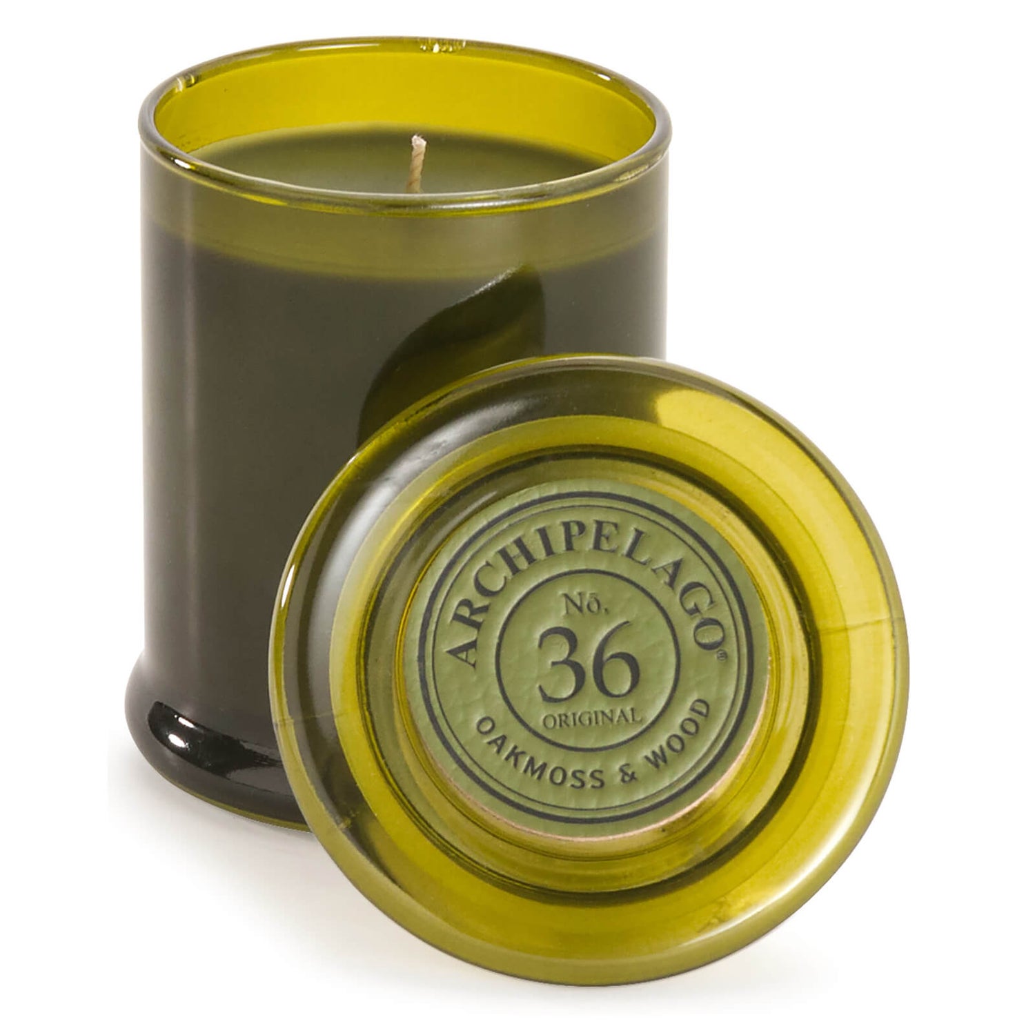 Archipelago Botanicals Wood Collection Oakmoss and Wood Jar Candle 244g