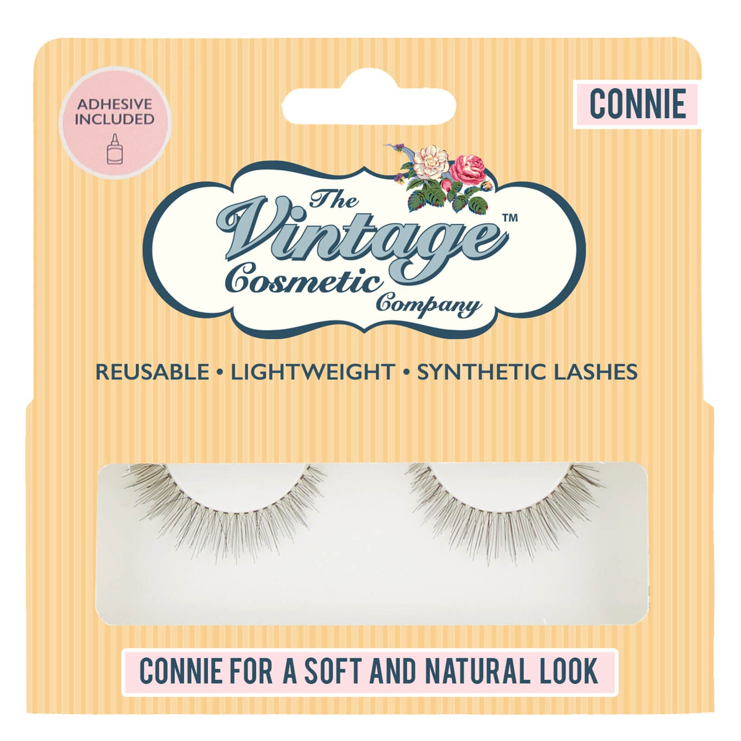 The Vintage Cosmetics Company Connie False Strip Lashes lookfantastic 台灣站