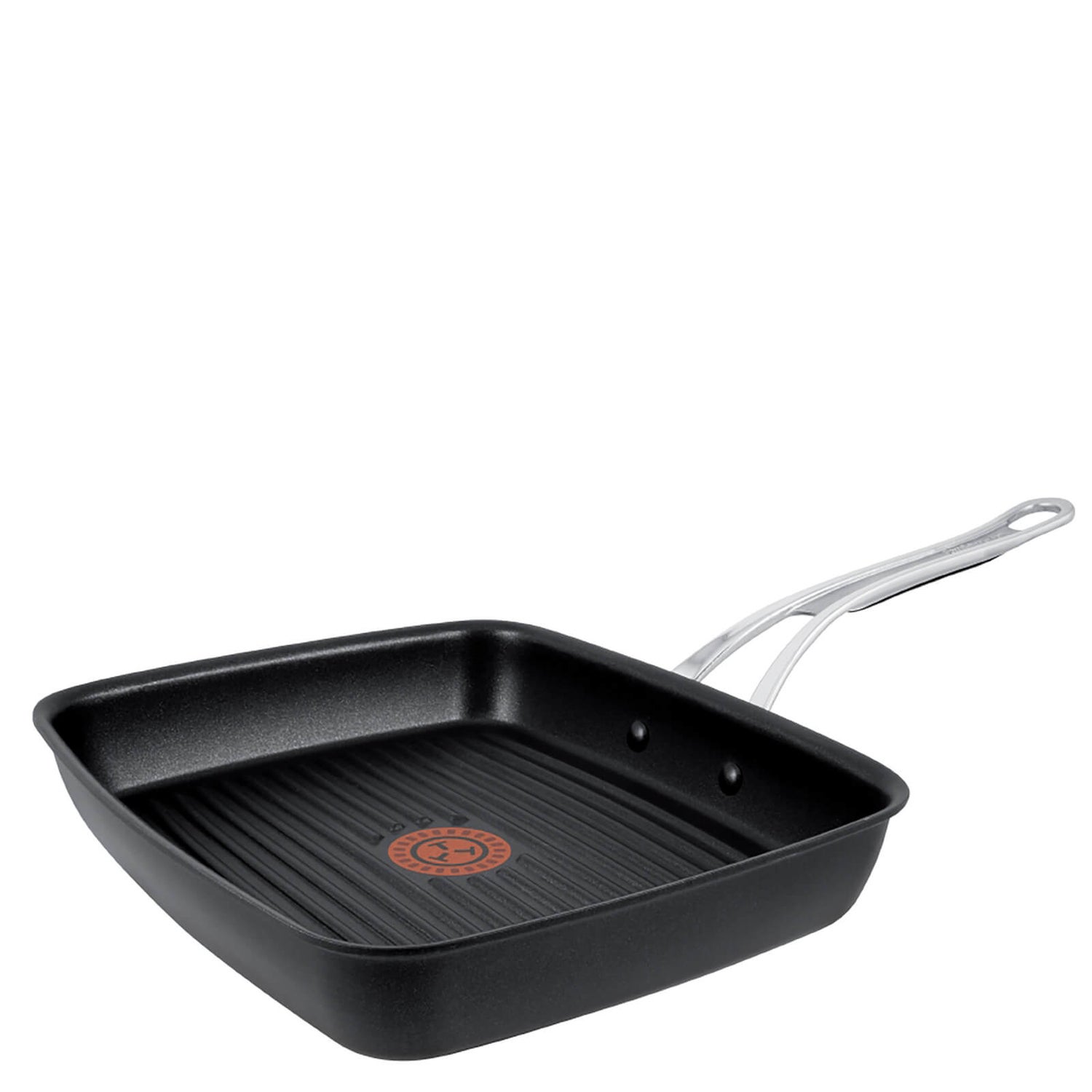 Jamie Oliver by Tefal Hard Anodised Non-Stick Grill Pan 23 x 27cm Homeware - Zavvi US