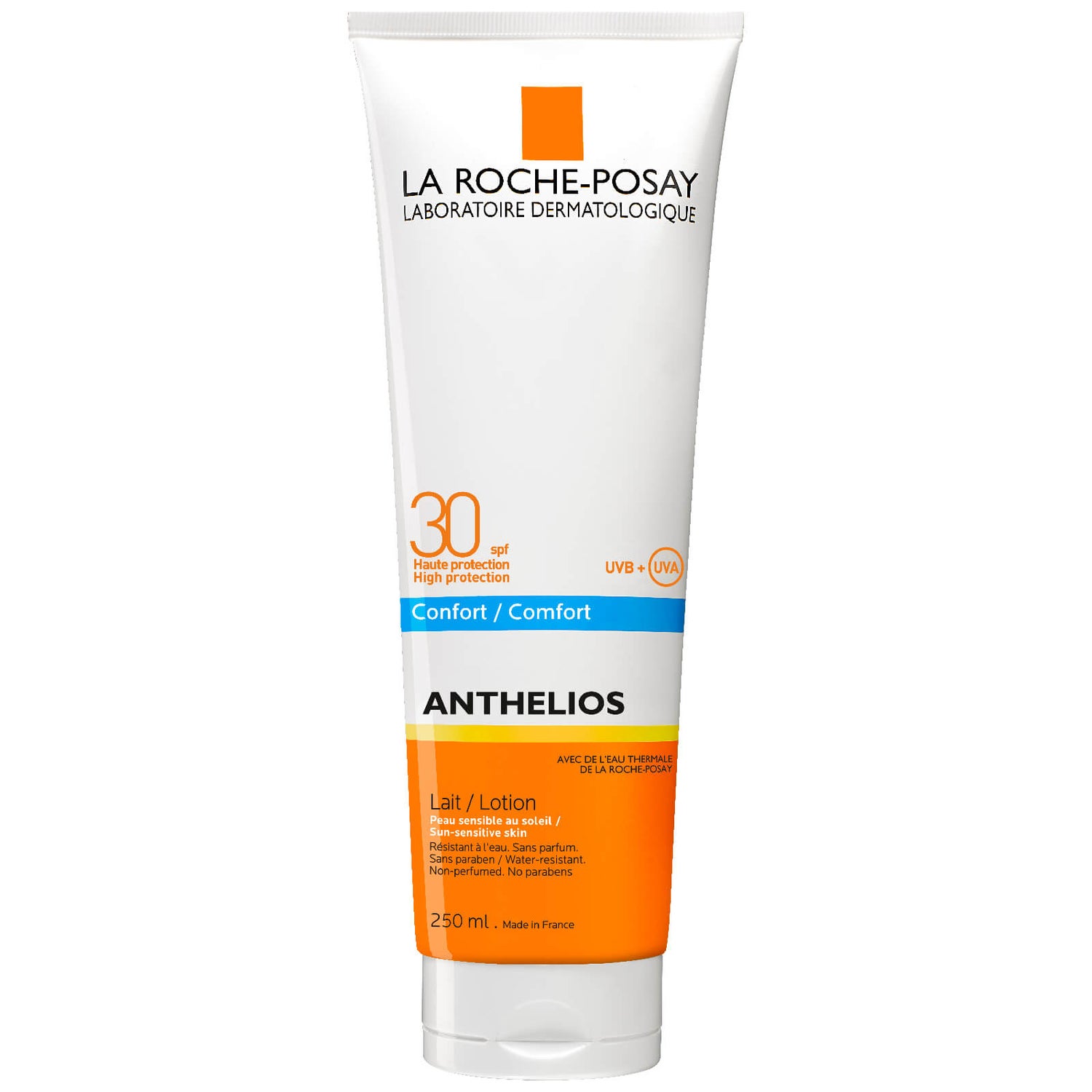 La Anthelios Hydrating SPF30 Sun Cream Body 250ml - lookfantastic