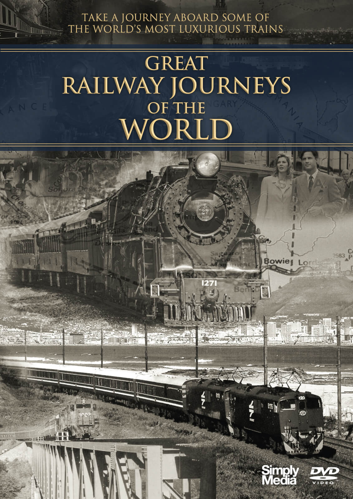 Great Railway Journeys of the World DVD Zavvi CA