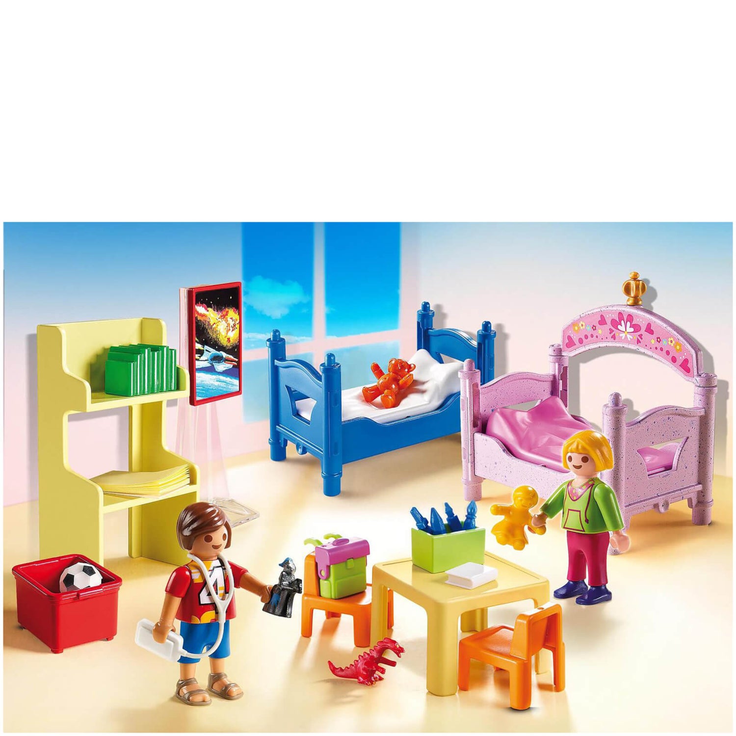 Playmobil : Chambre d'enfants avec lits superposés (5306)