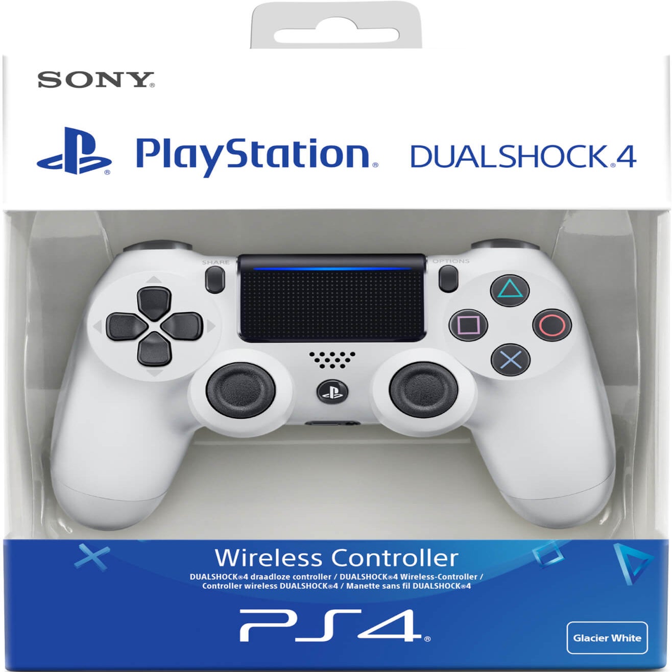 thumbnail image 2 of Used Sony PS4 Glacier White 500GB Console - Japan Import - Region Free 2 of 5