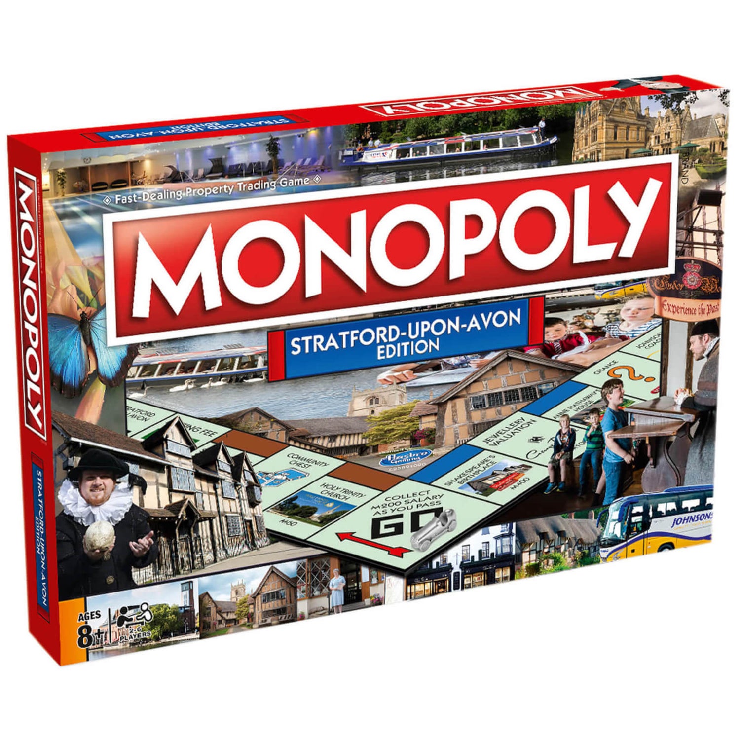 Monopoly Board Game Stratford Edition