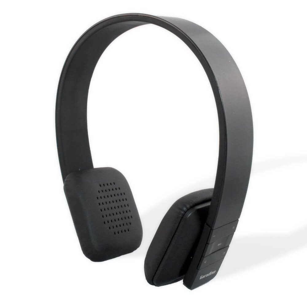 Garadise On Ear - US Zavvi with Mic Electronics Headphones Bluetooth - Black