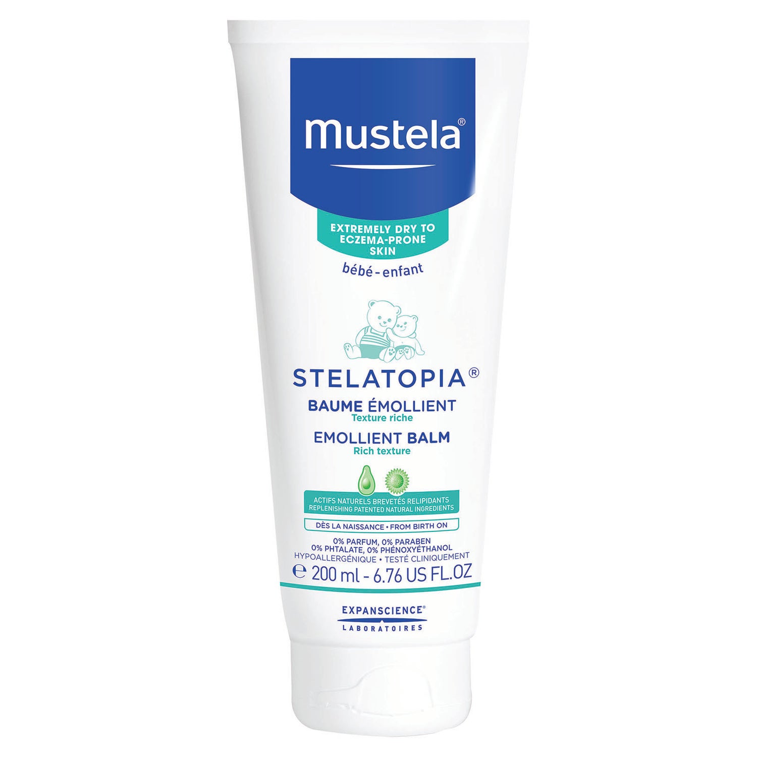 Mustela Stelatopia Emollient Balm for Eczema Prone Skin 200ml