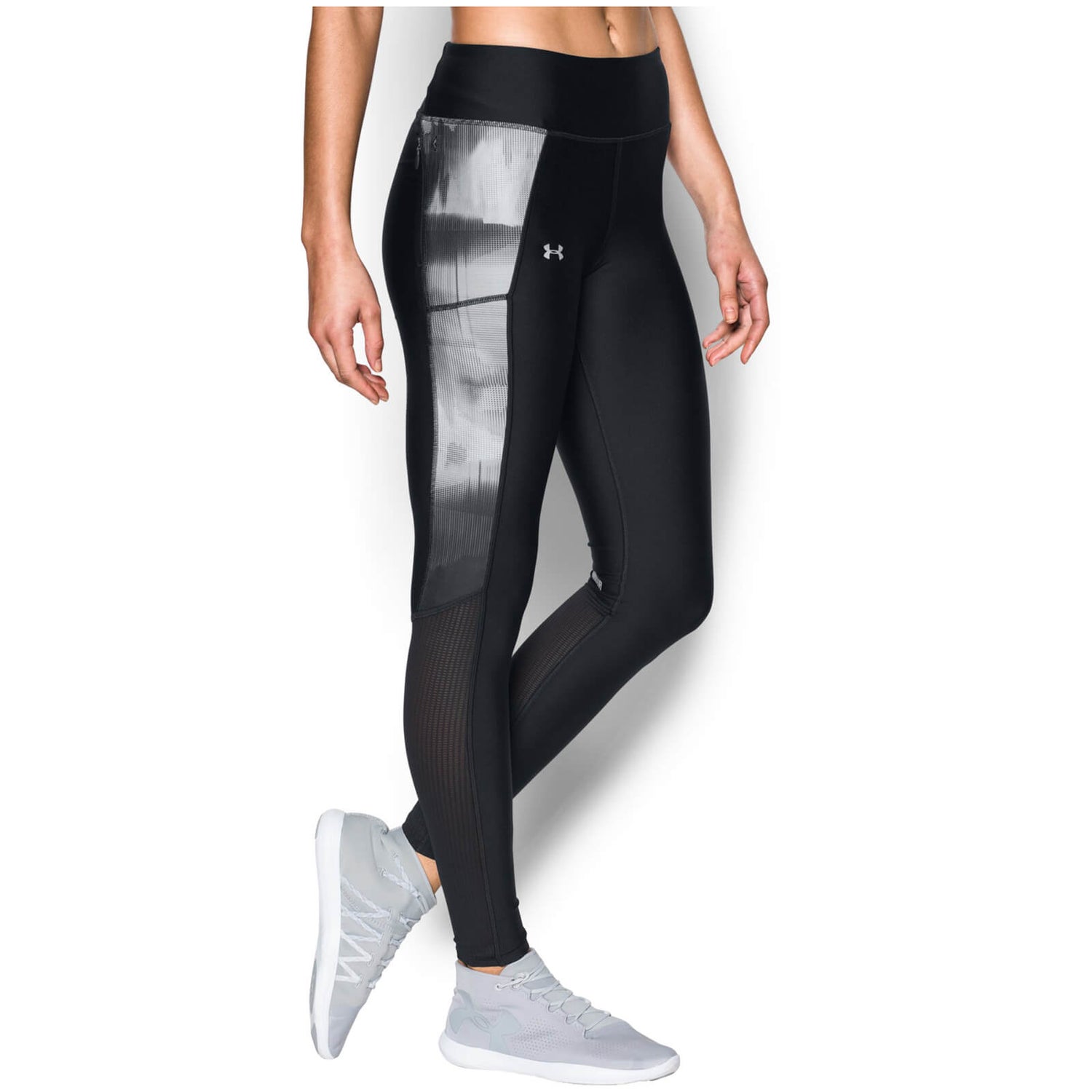 Post ironie Tien Under Armour Women's Fly By Printed Run Tights - Black/Reflective |  ProBikeKitジャパン