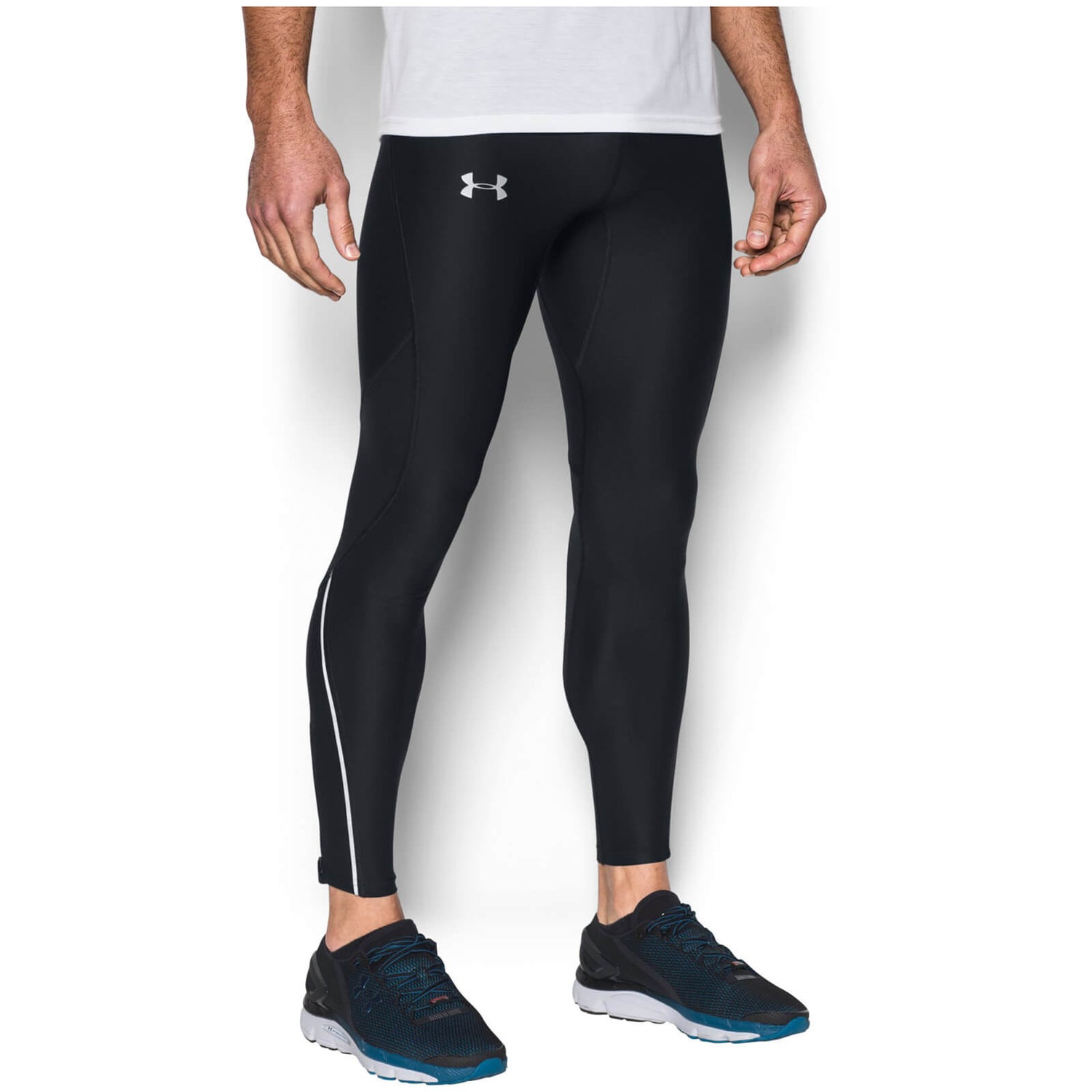 Under Armour Men s CoolSwitch Run Tights Black Reflective TheHut