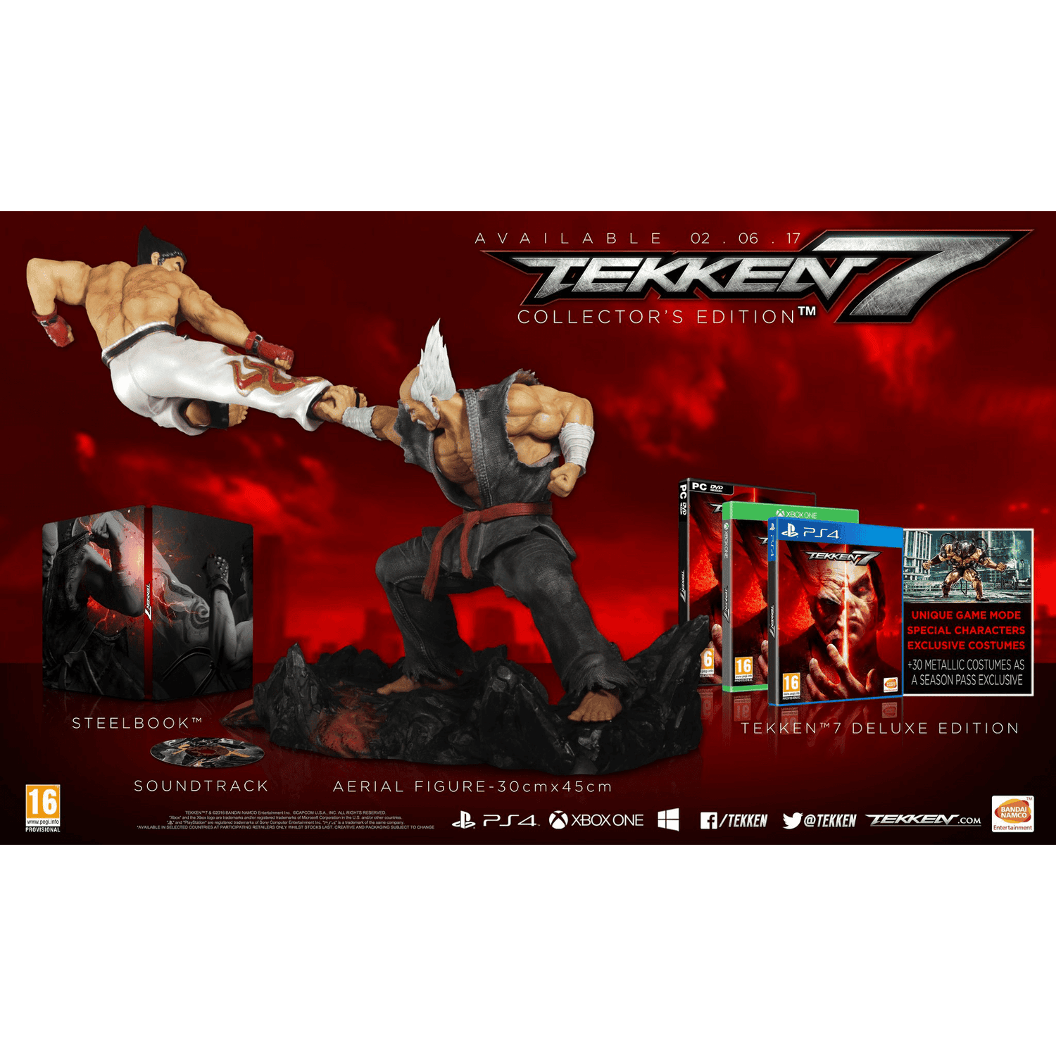 Tekken 7 Collectors Edition - Includes Eliza Vampire DLC PC - Zavvi US