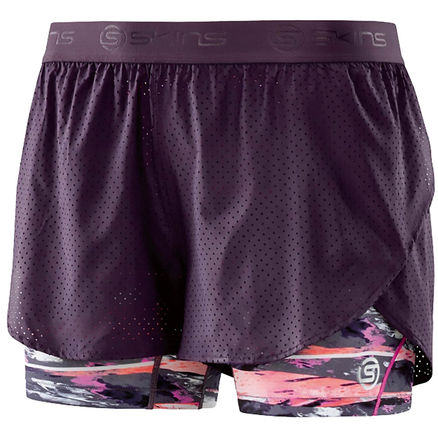 Skins DNAmic Women s Superpose Shorts Strata TheHut