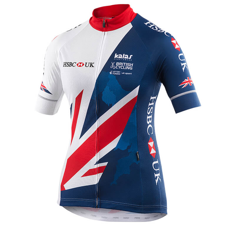 Kalas Women s Team GB Replica Short Sleeve Jersey ProBikeKit