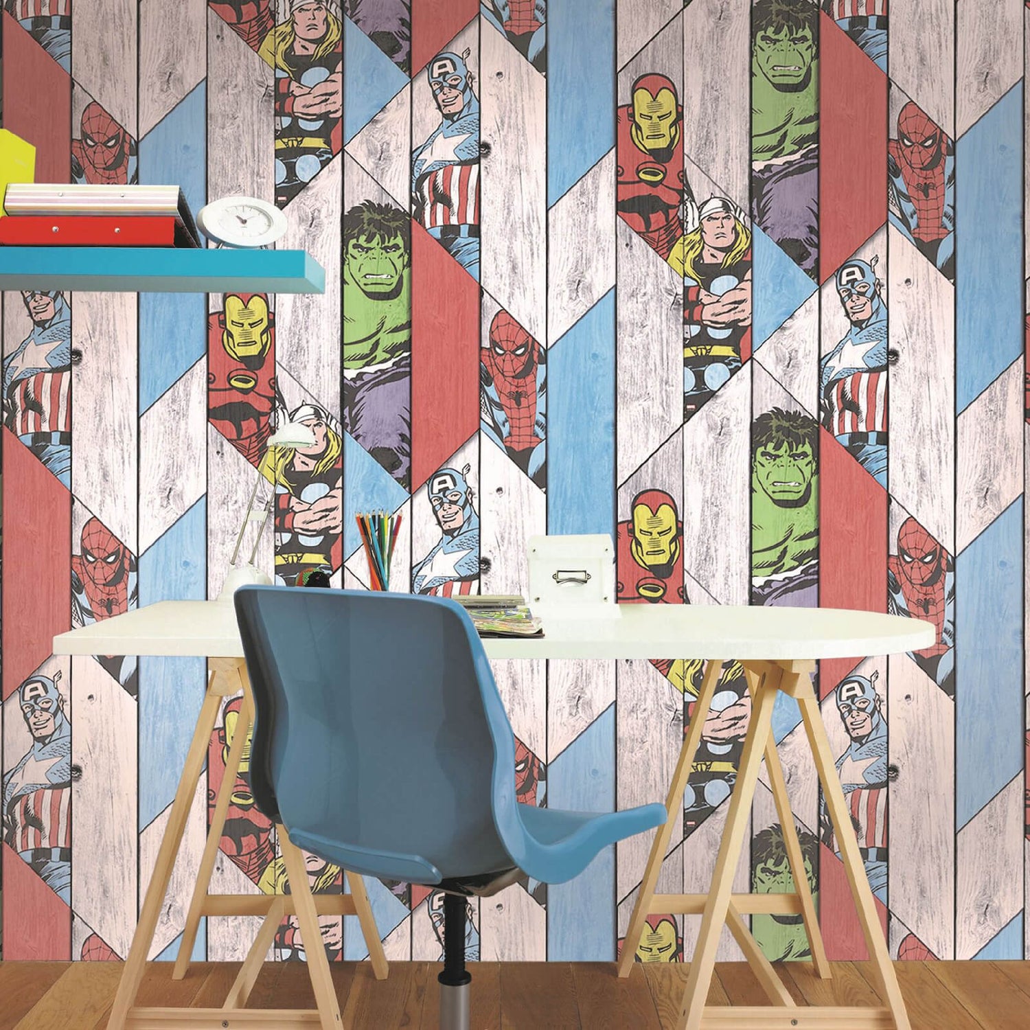 marvel comics all over print wallpaper