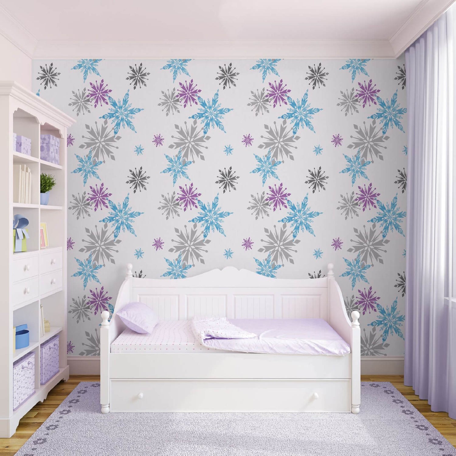 frozen snowflake wallpaper
