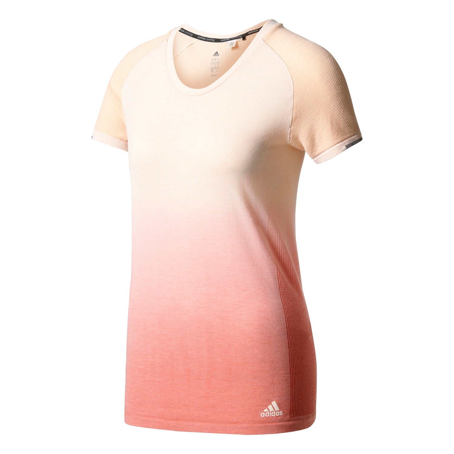 Autorización aguja Estribillo adidas Women's Primeknit Wool Dip-Dye Running T-Shirt - Easy Coral |  ProBikeKitジャパン