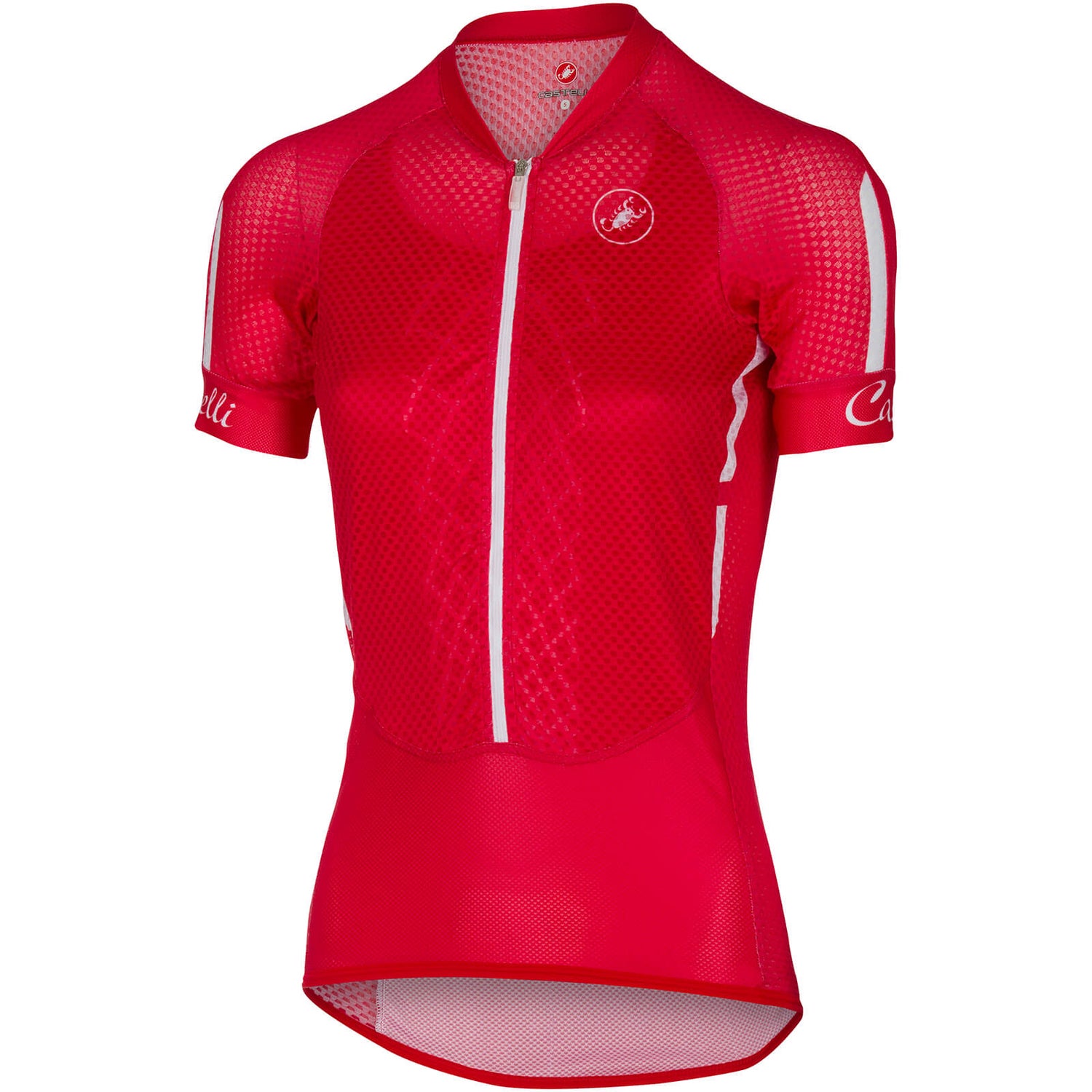 Castelli Women s Climbers Jersey Red White Black ProBikeKit UAE