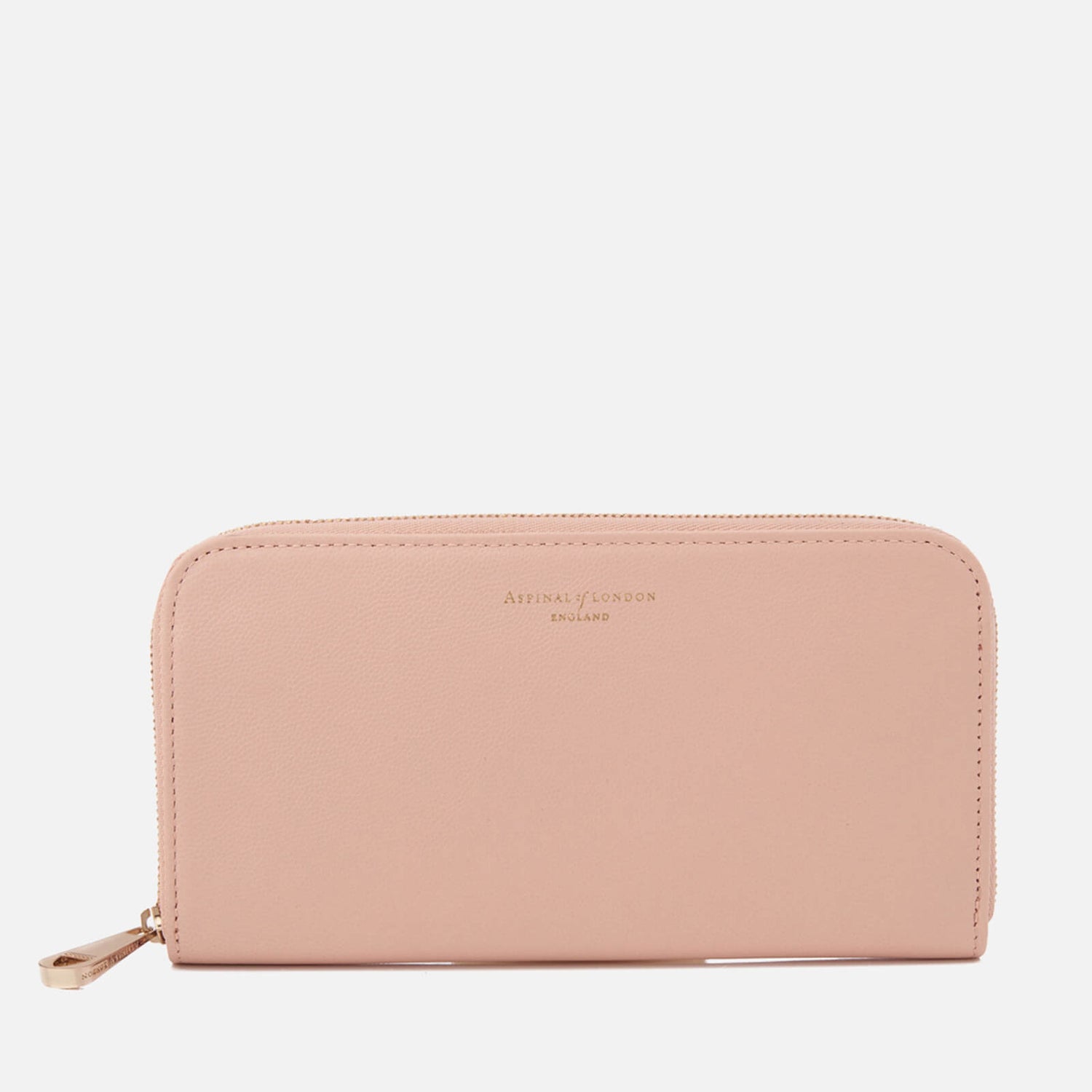 Aspinal of London Women's Continental Clutch Wallet - Peach Gold - Free ...