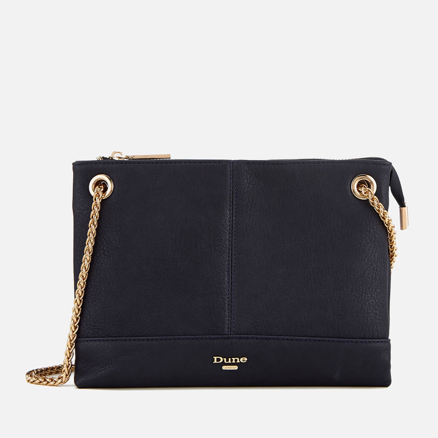 Dune Women's Eholly Triple Compartment Cross Body Bag Navy