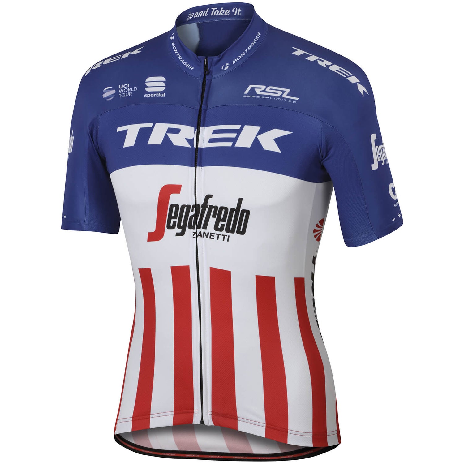 Sportful Trek-Segafredo BodyFit Pro Team USA Champion Short Sleeve
