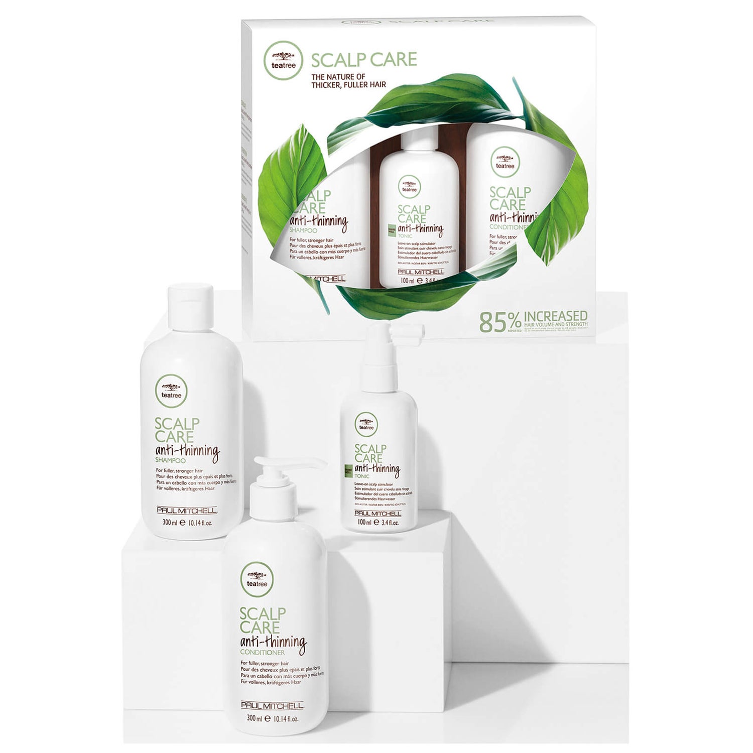 Paul Mitchell Tea Tree Scalp Care AntiThinning Regimen Kit LOOKFANTASTIC