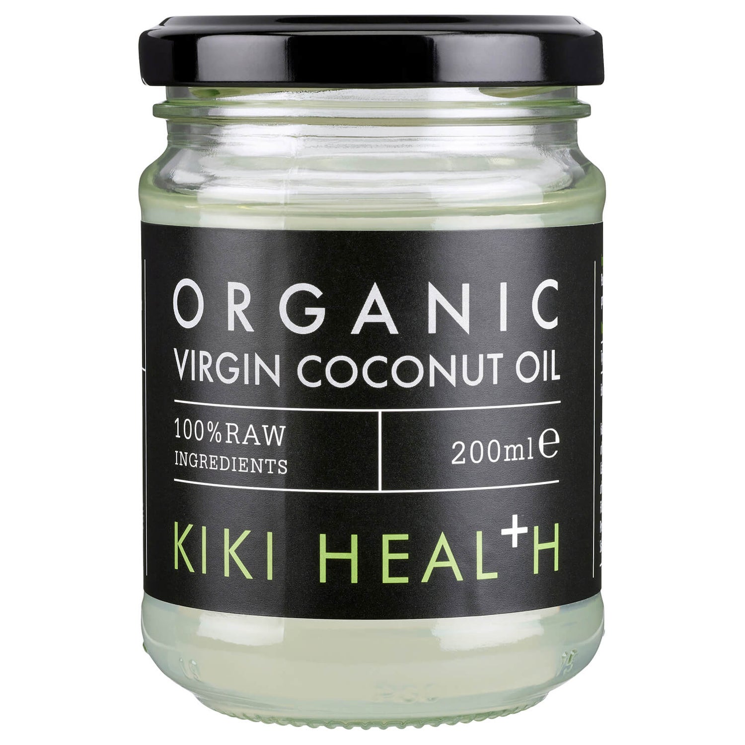 Aceite virgen de coco crudo y orgánico de KIKI Health 200 ml