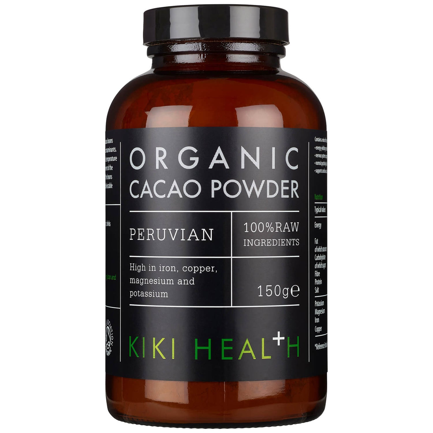 KIKI Health Organic Cacao Powder 150 g