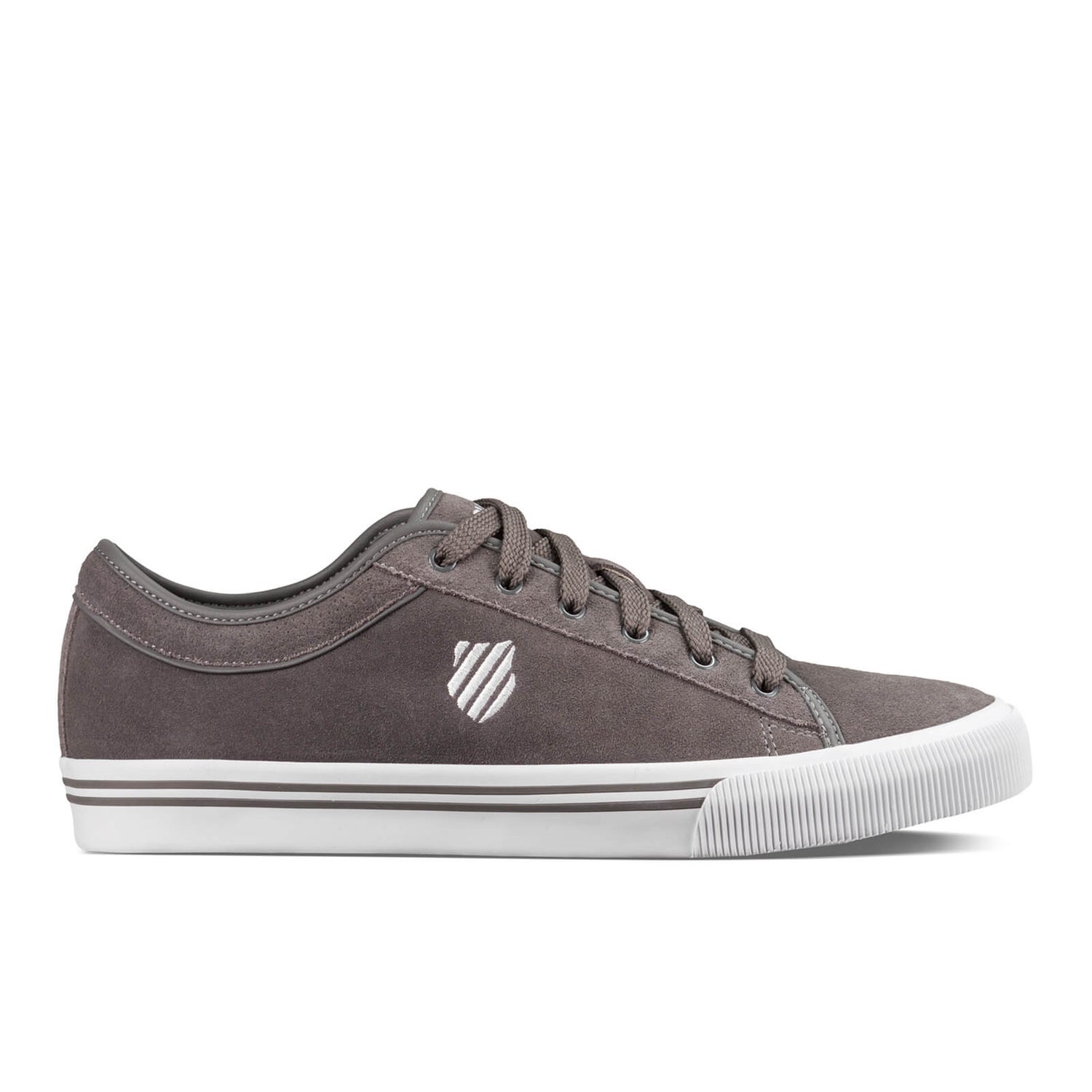 K Swiss Men s Bridgeport II Trainers Charcoal White Mens Footwear Zavvi Ireland
