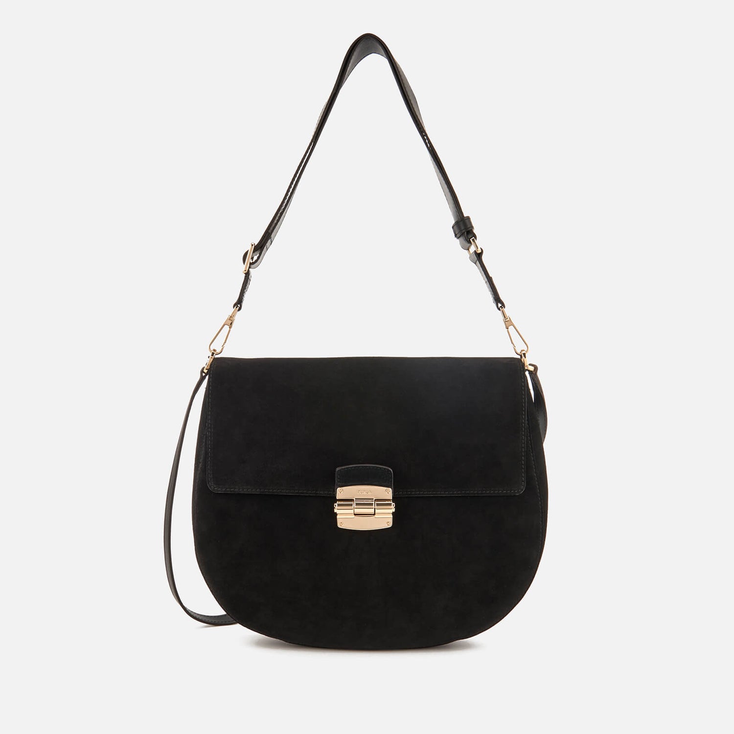 Furla Women's Club Medium Cross Body Bag Black