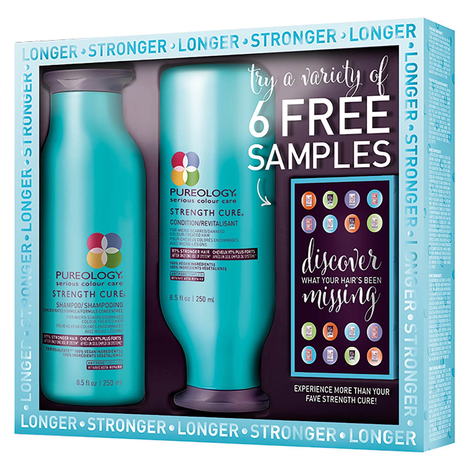 Pureology Strength Cure Bright Moments Kit lookfantastic 台灣站