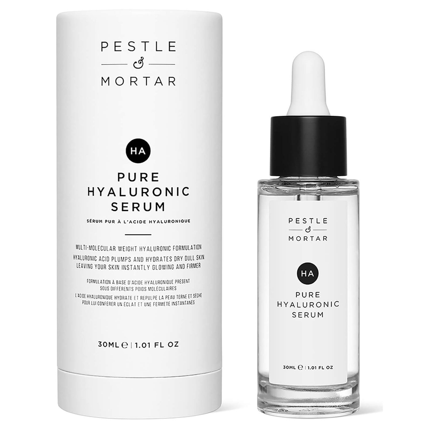 Pestle & Mortar Pure Hyaluronic Serum 30 ml Gratis Lieferservice weltweit