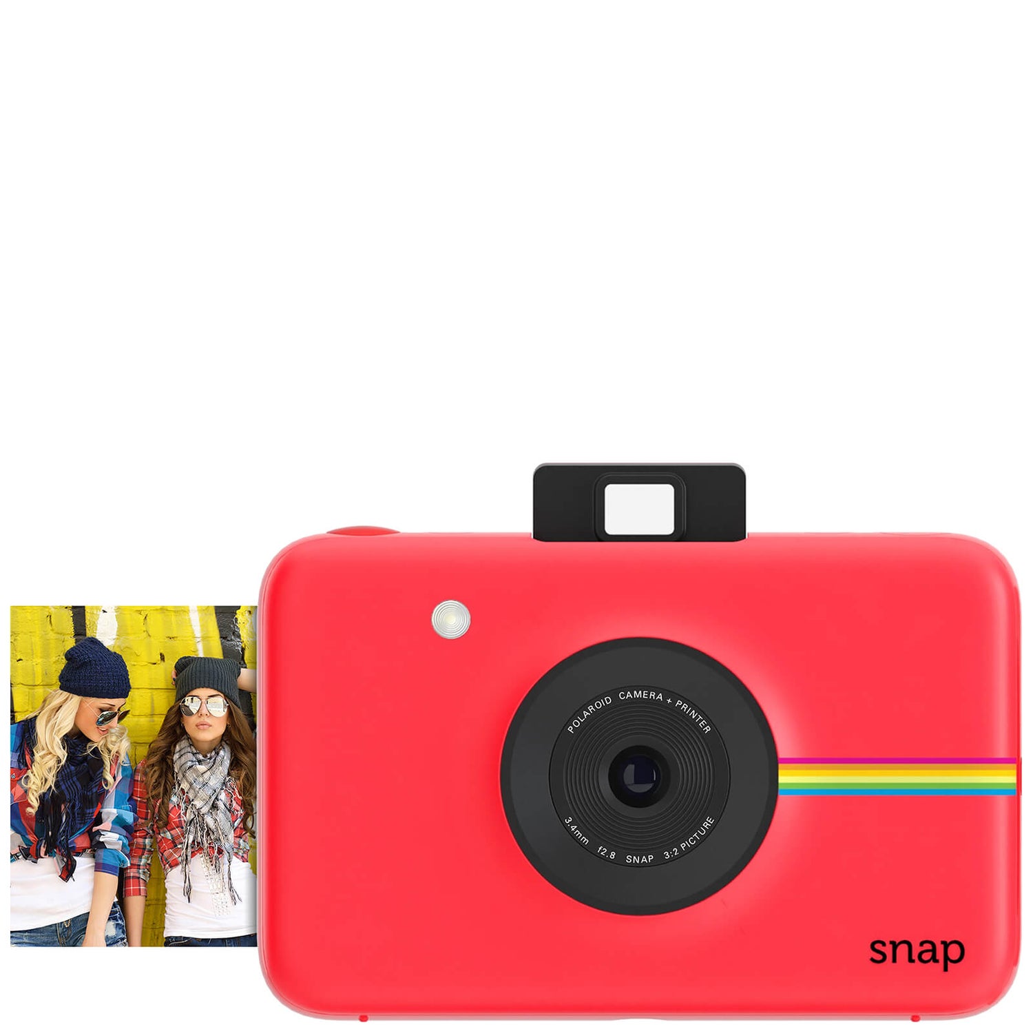 Polaroid Snap Instant Digital Camera Red Electronics Zavvi US