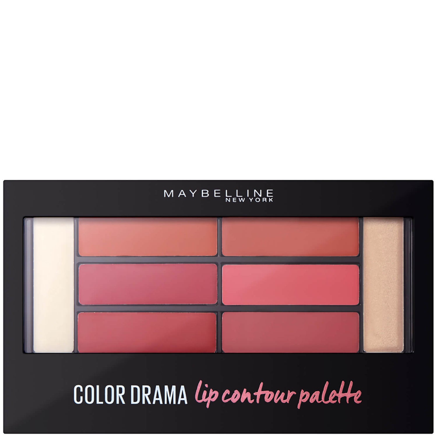 Maybelline Color Drama Lip Contour Palette Blushed Bombshell 4g
