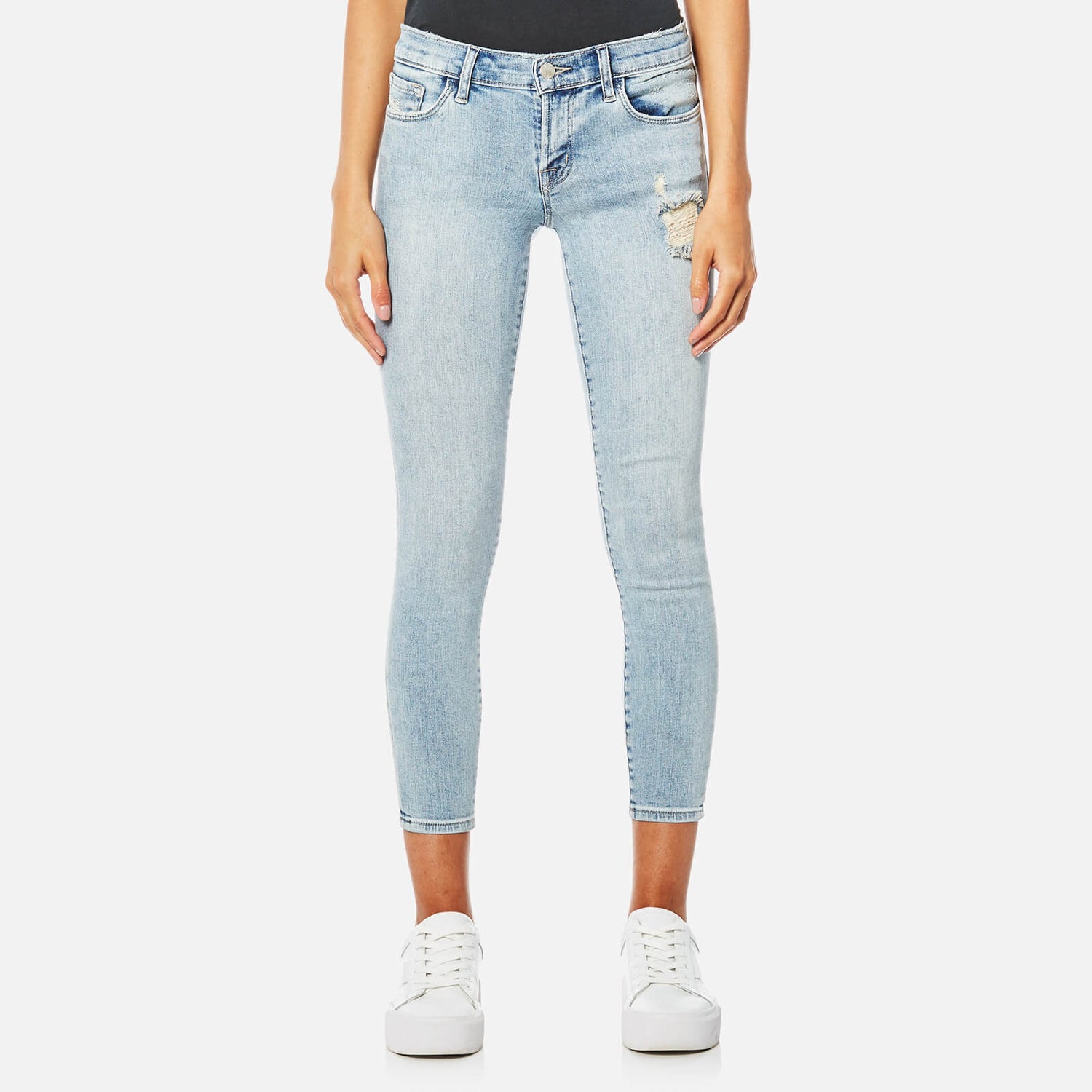 Rise Crop Skinny Jeans - Remnant 