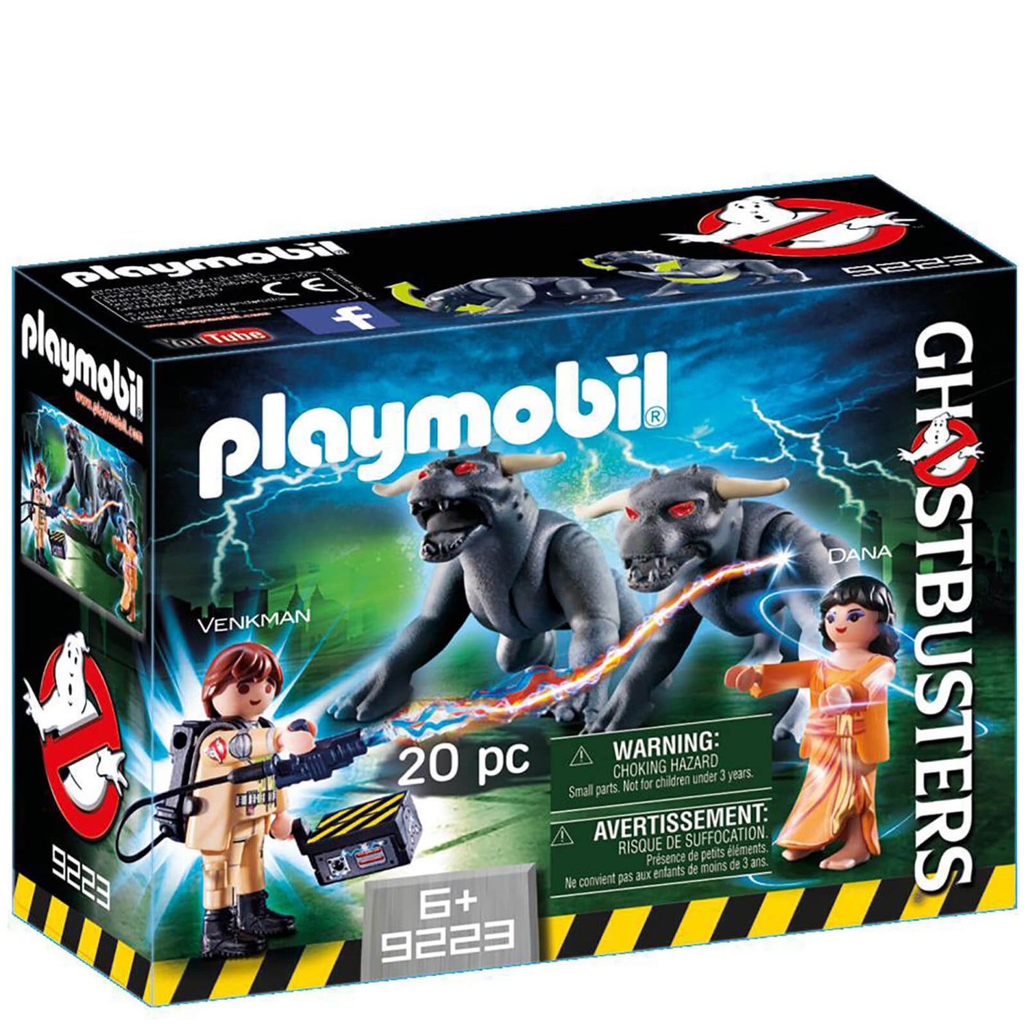 Playmobil Ghostbusters™ Venkman with Terror Dogs (9223) Toys