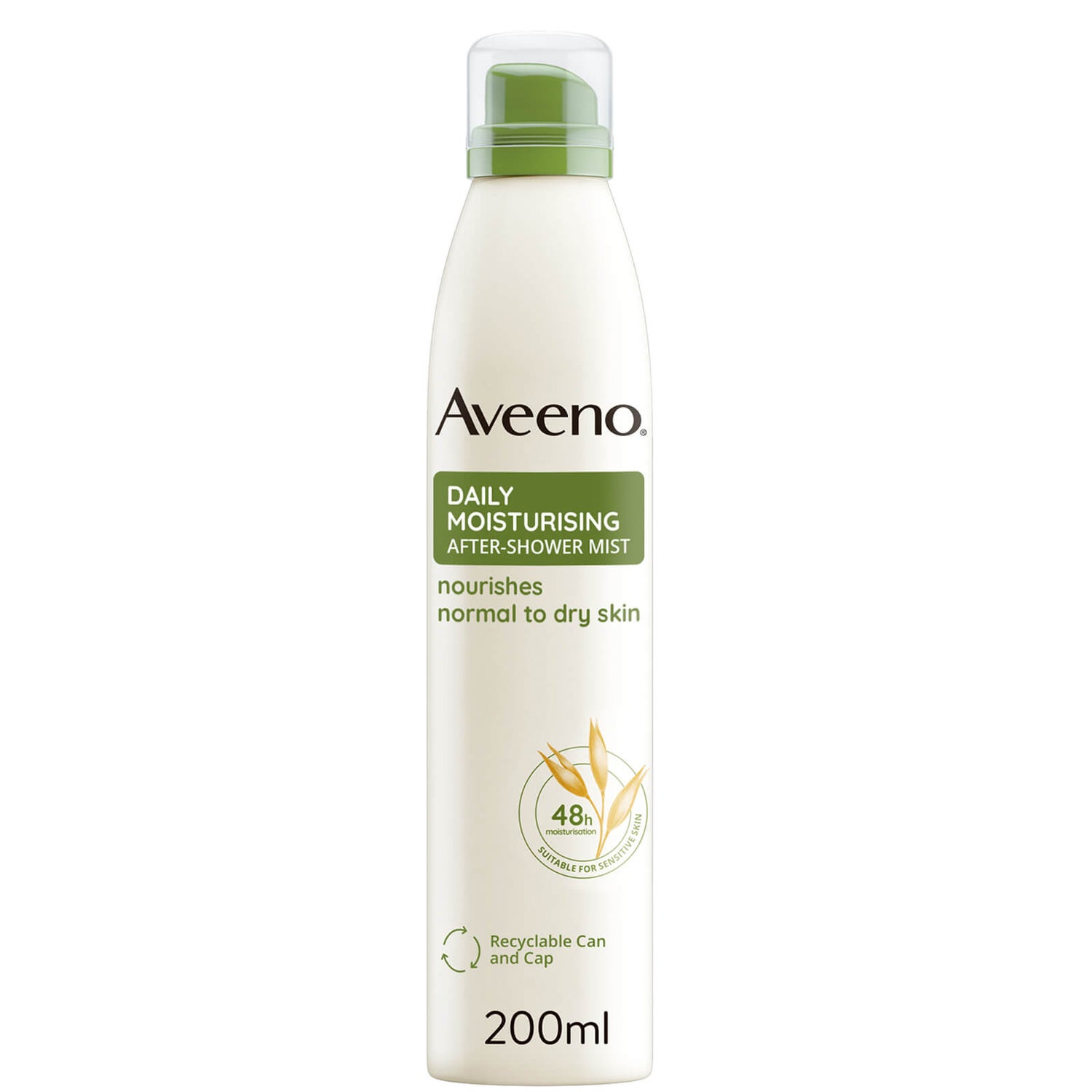 Aveeno Daily Moisturising After Shower Mist Spray 200ml LOOKFANTASTIC