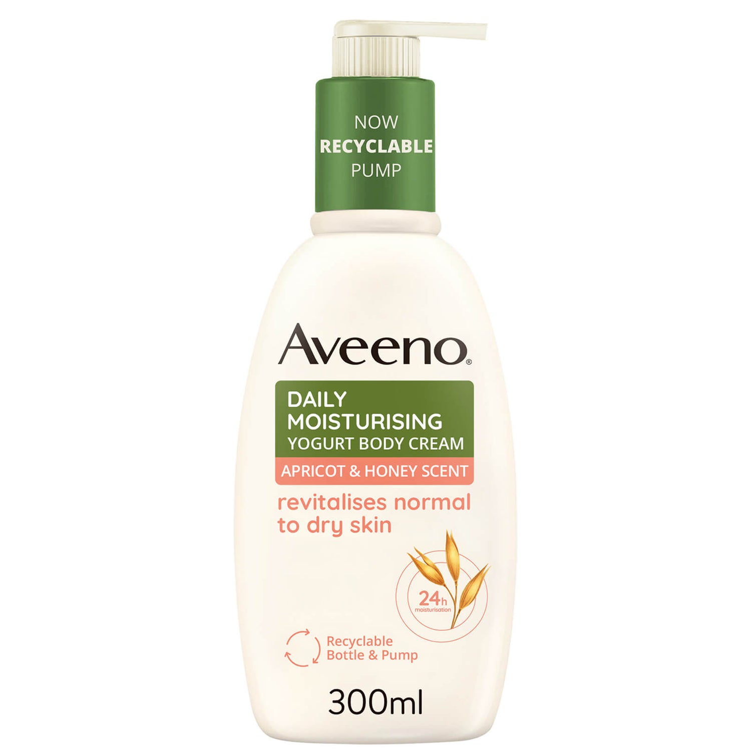 Aveeno Daily Moisturising Body Wash Apricot and Honey 300ml
