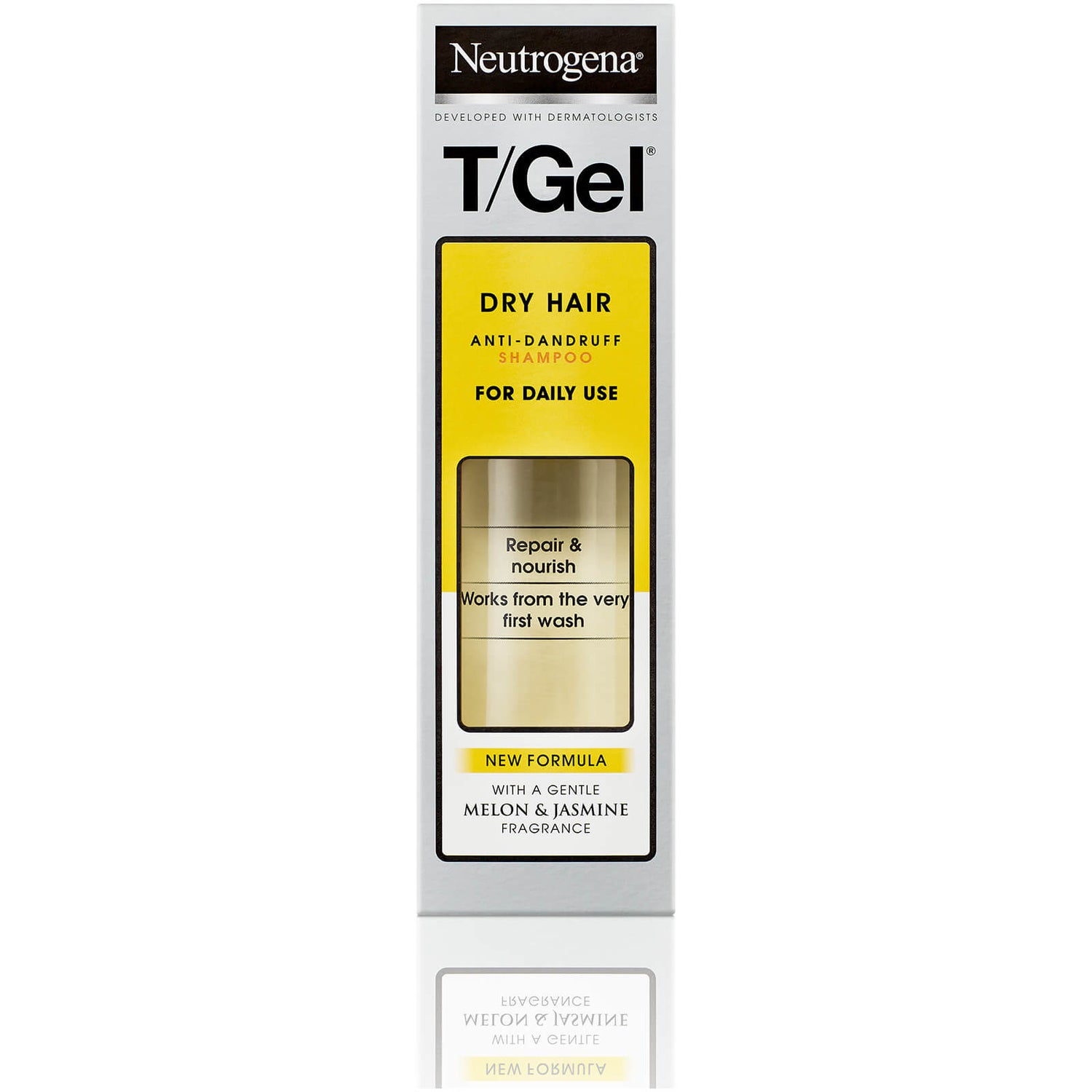 Neutrogena T/Gel Anti-Dandruff Shampoo for Dry Hair 125ml | Free US  Shipping | lookfantastic